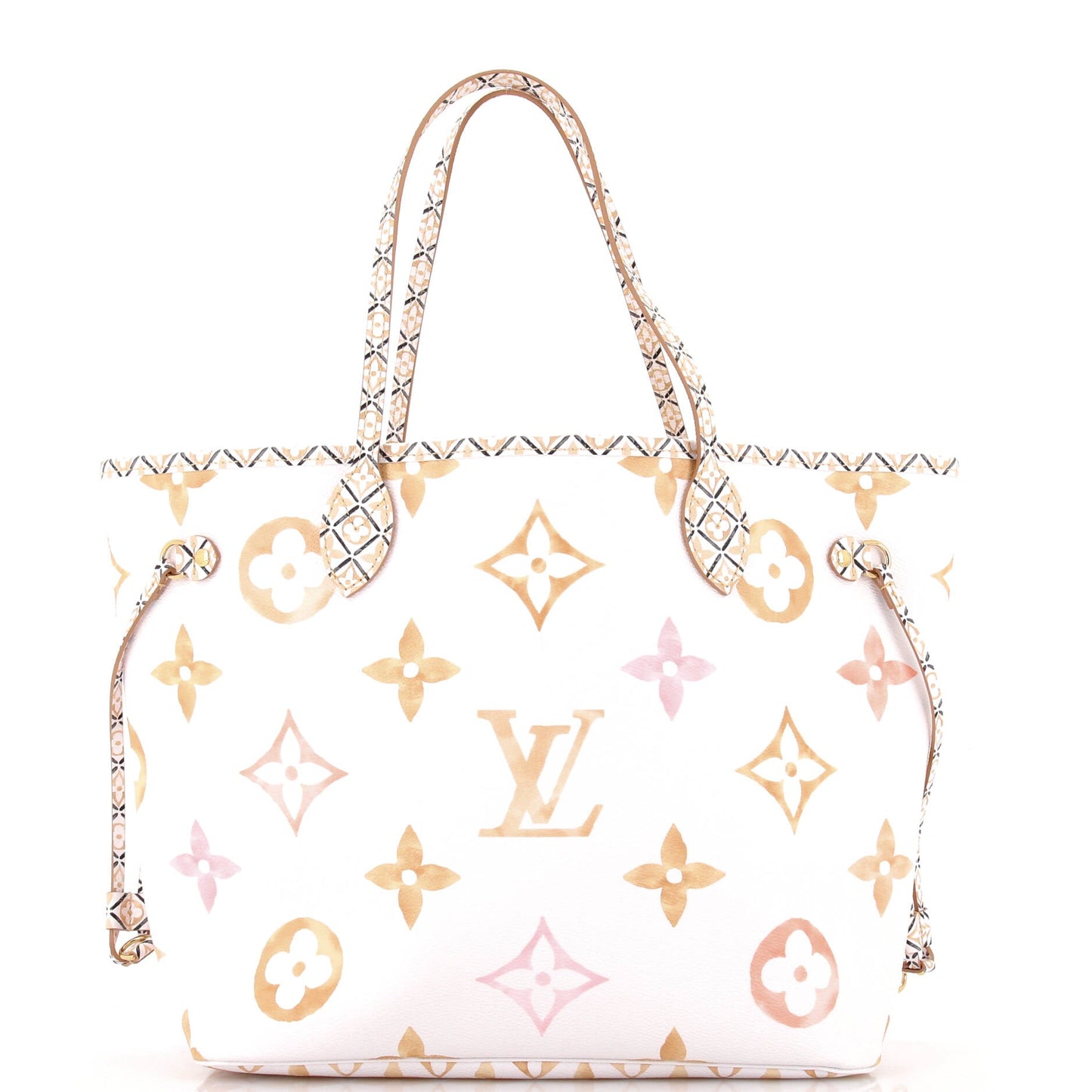 Neverfull NM Tote By The Pool Monogram Watercolor Giant MM