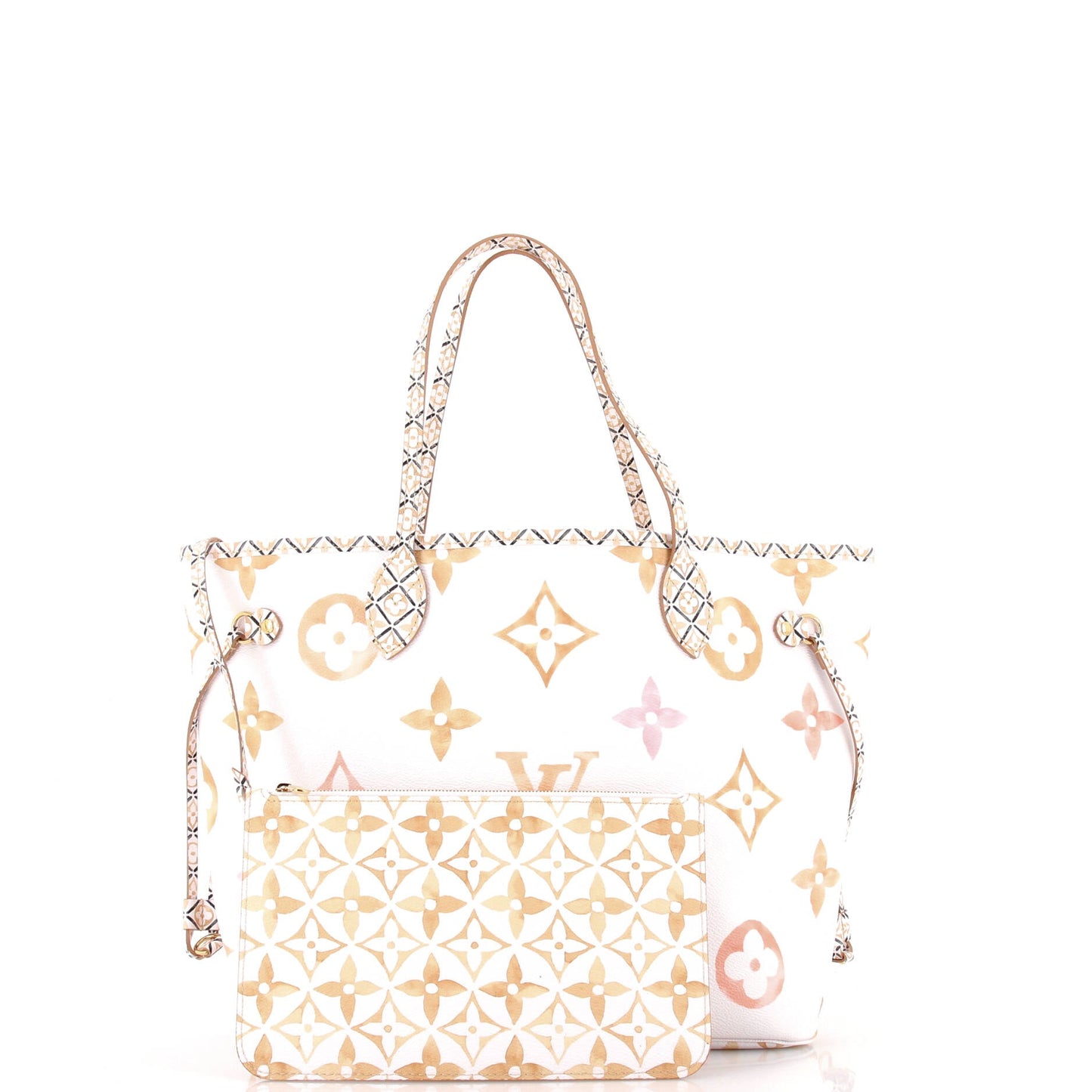 Neverfull NM Tote By The Pool Monogram Watercolor Giant MM