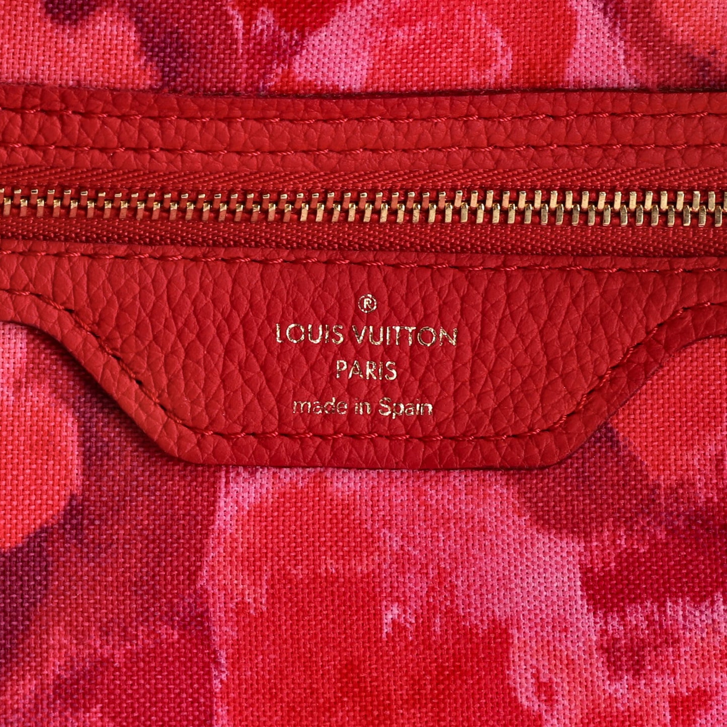 Neverfull Tote Limited Edition Ikat Monogram Canvas with Leather MM