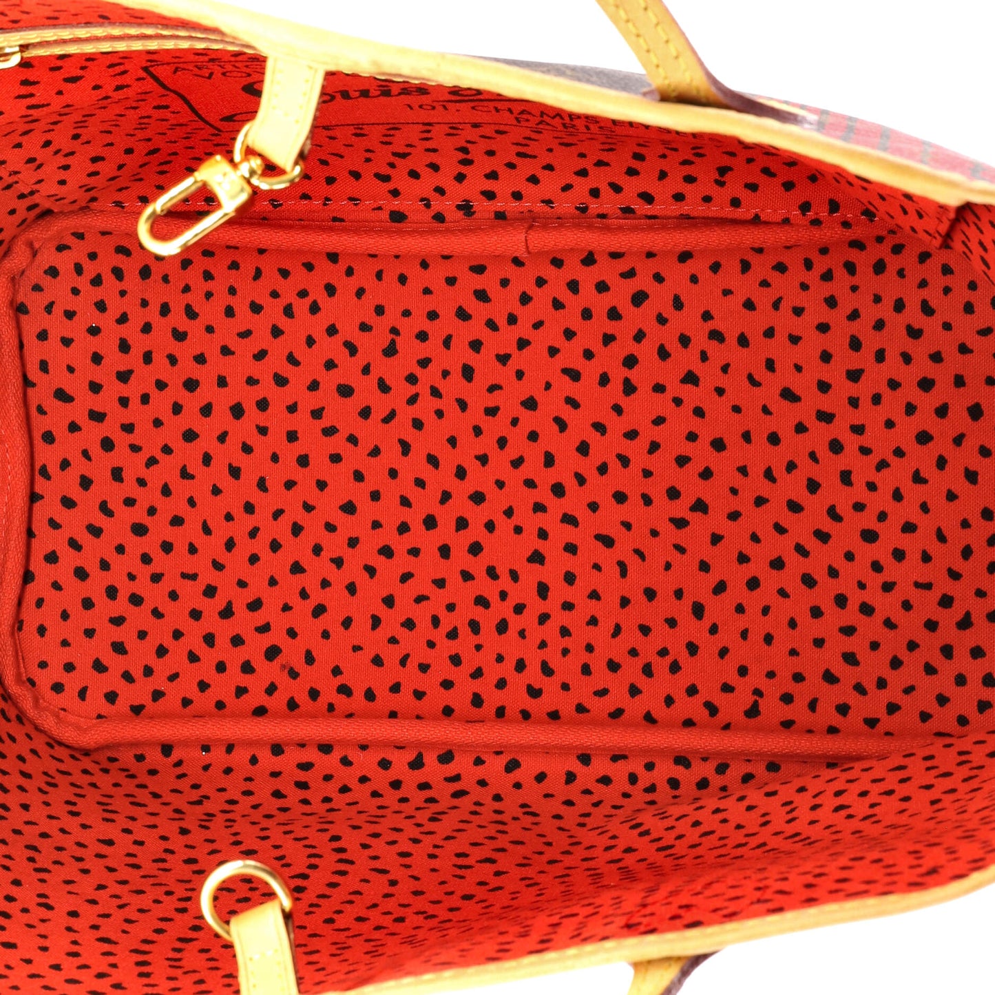 Neverfull Tote Limited Edition Kusama Waves Monogram Canvas MM