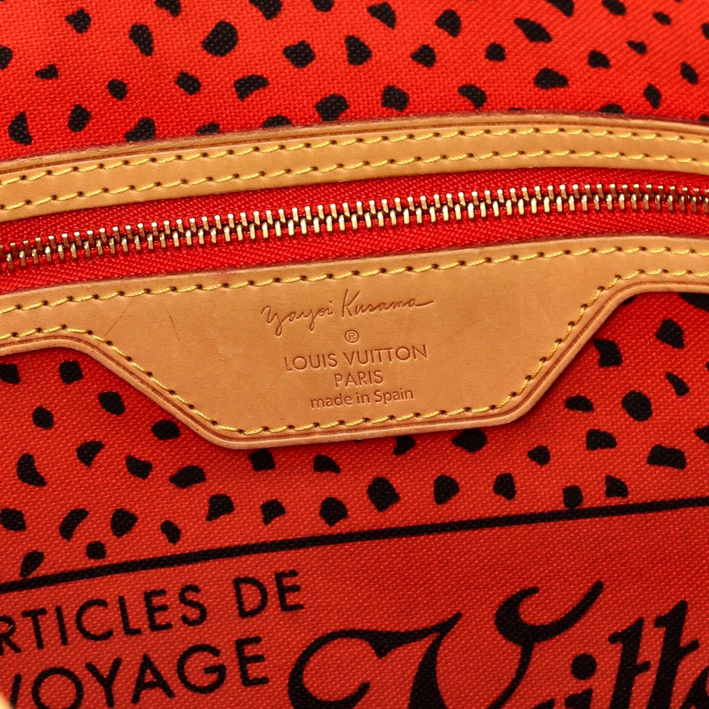 Neverfull Tote Limited Edition Kusama Waves Monogram Canvas MM