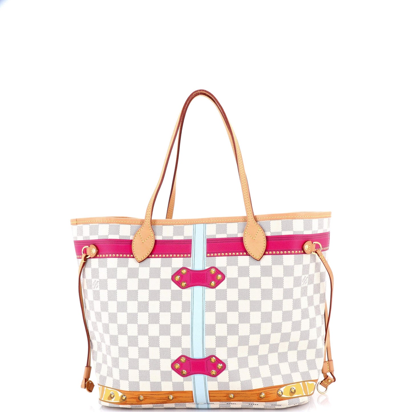 Neverfull NM Tote Limited Edition Damier Summer Trunks MM