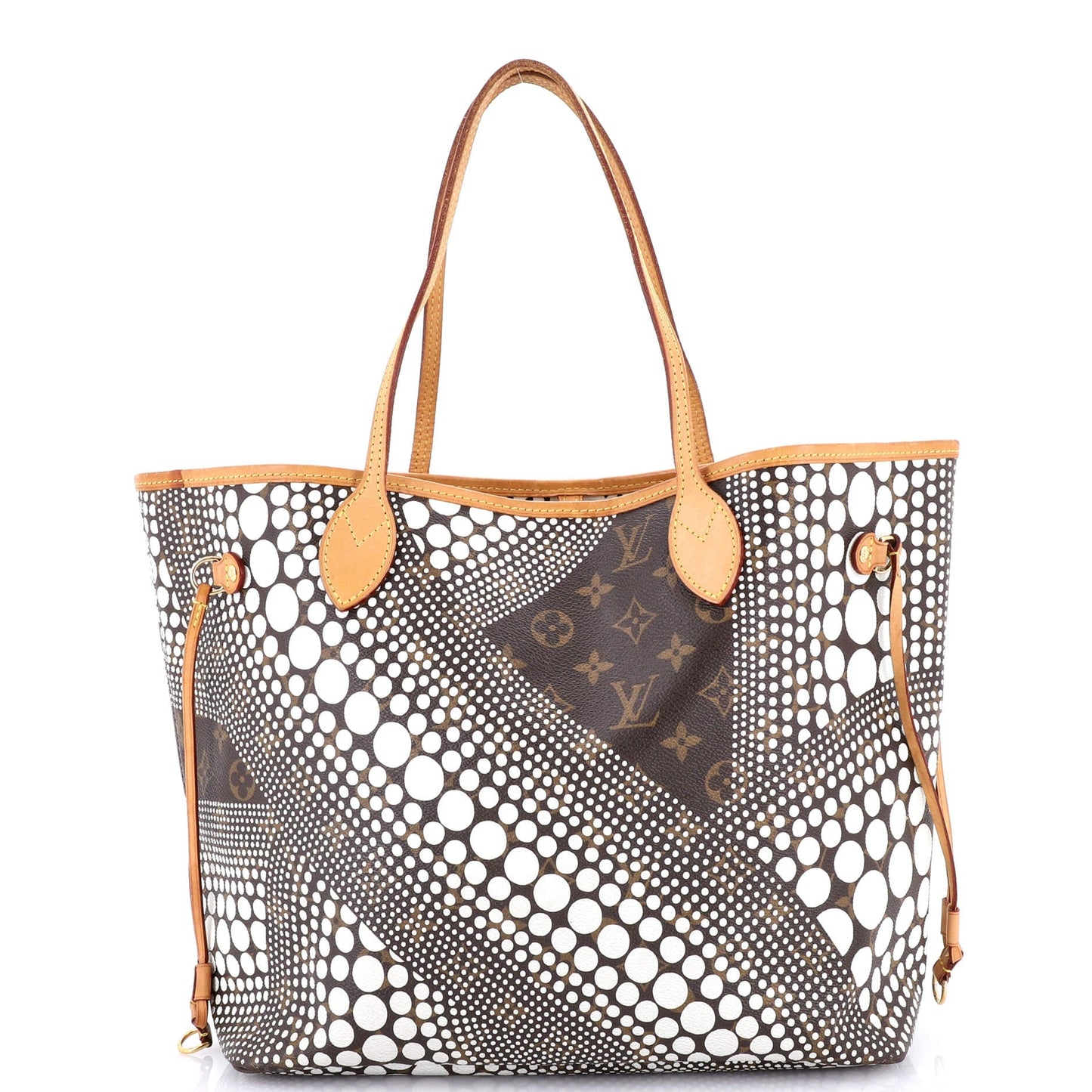 Neverfull Tote Limited Edition Kusama Waves Monogram Canvas MM