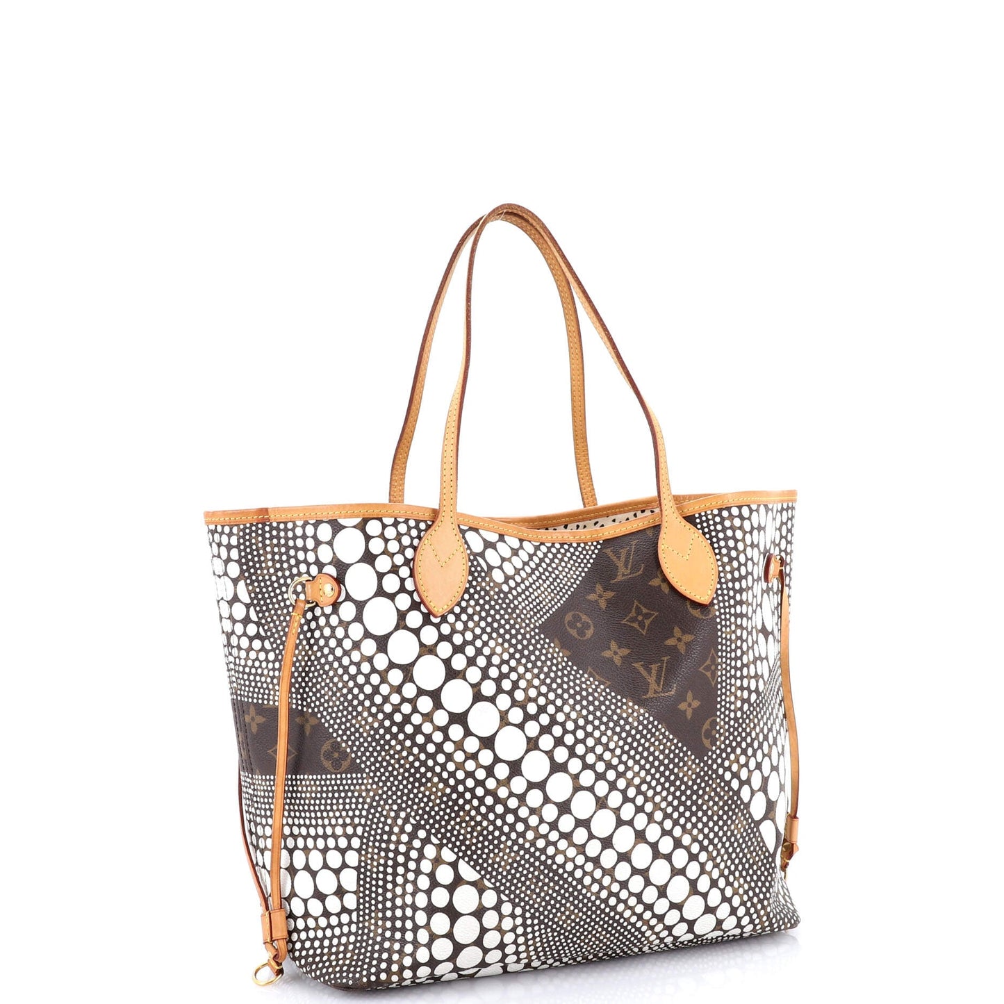 Neverfull Tote Limited Edition Kusama Waves Monogram Canvas MM