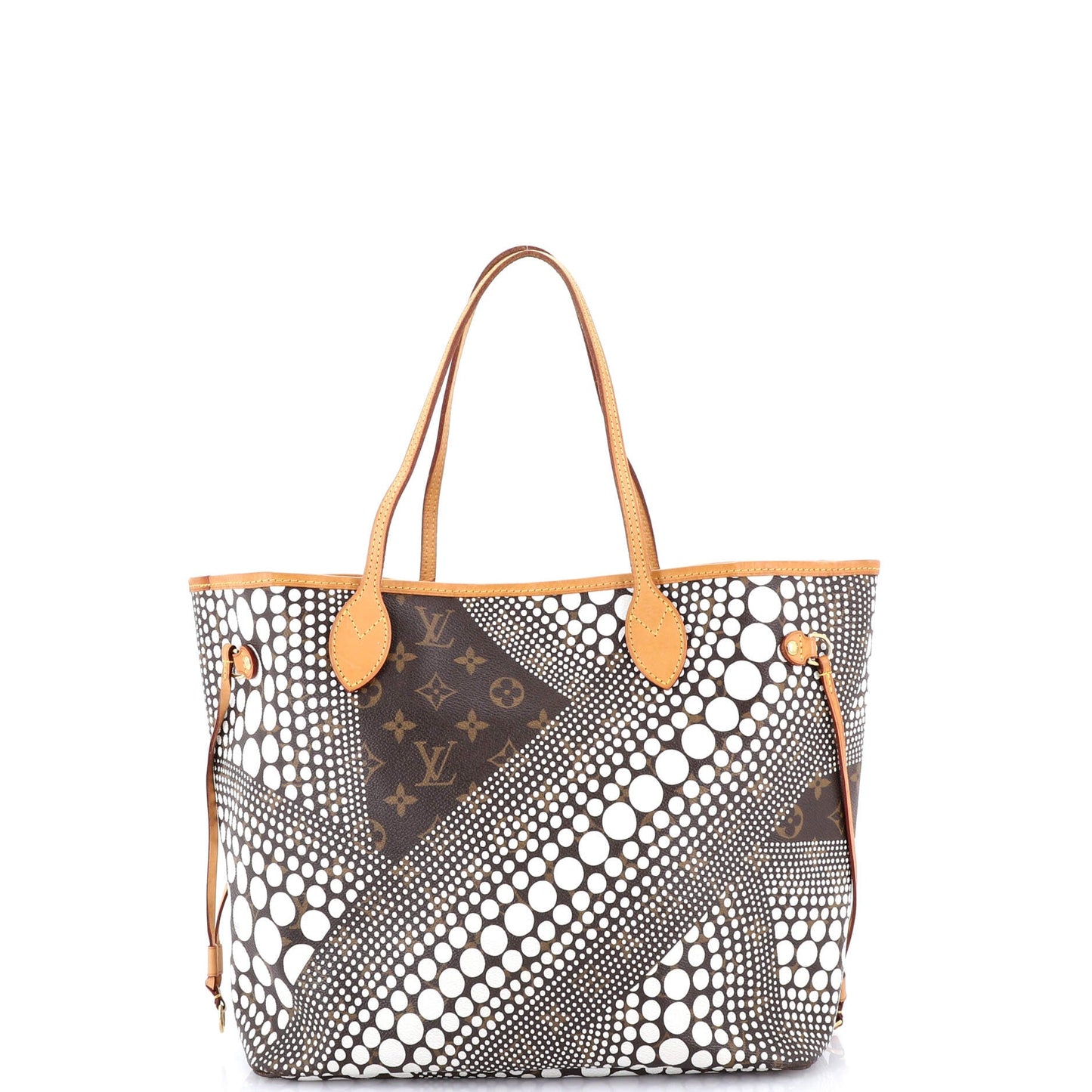 Neverfull Tote Limited Edition Kusama Waves Monogram Canvas MM
