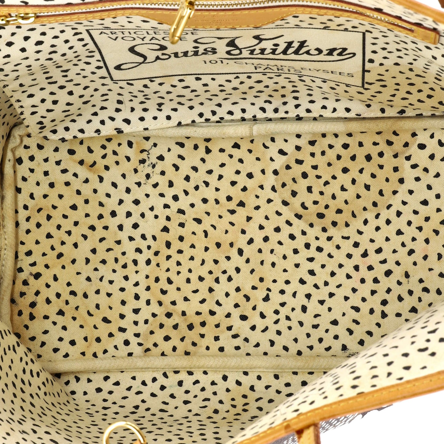Neverfull Tote Limited Edition Kusama Waves Monogram Canvas MM