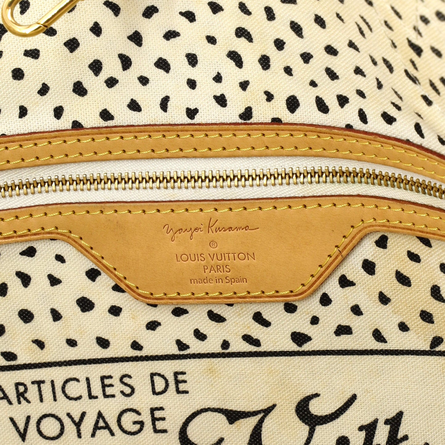 Neverfull Tote Limited Edition Kusama Waves Monogram Canvas MM