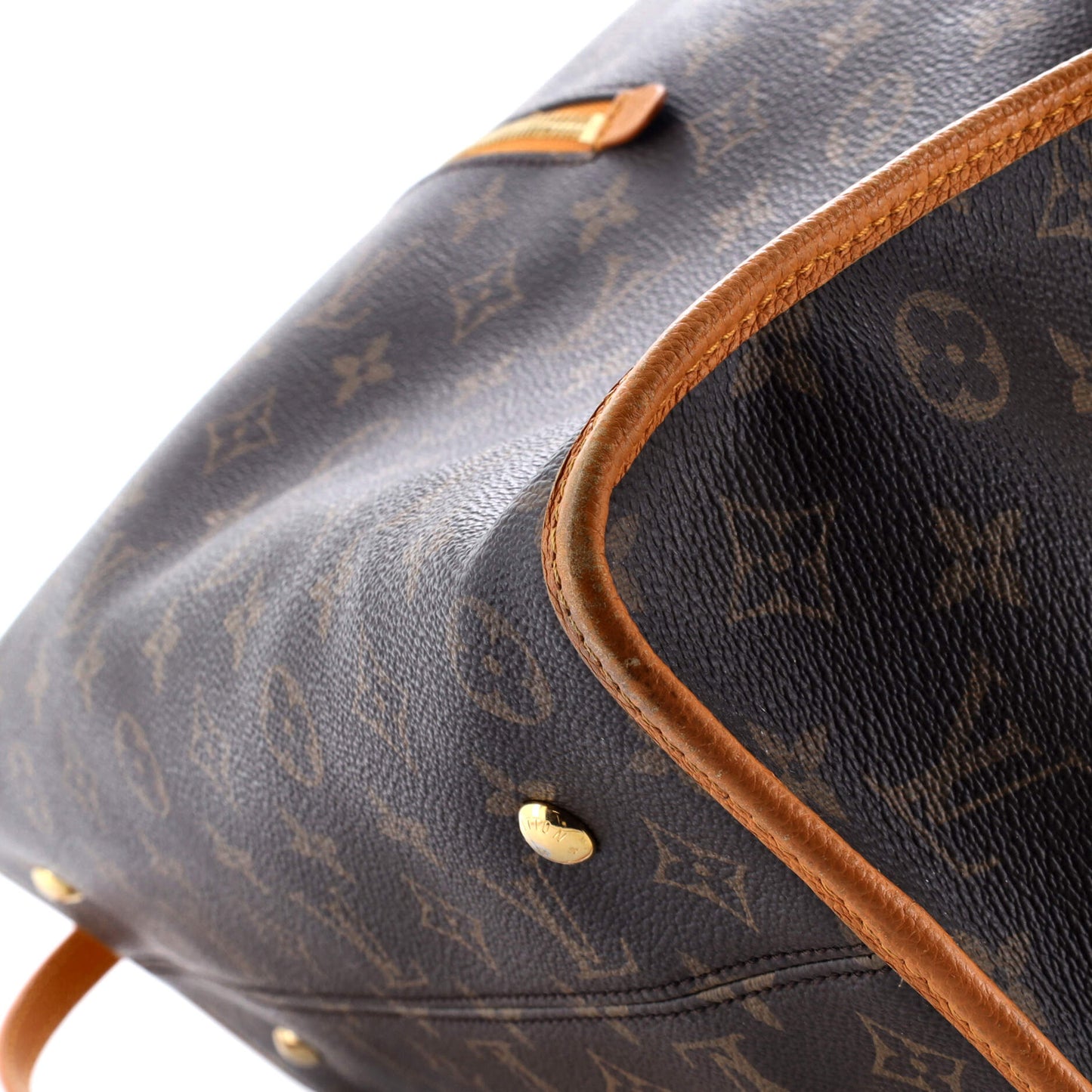 Popincourt NM Handbag Monogram Canvas with Leather MM