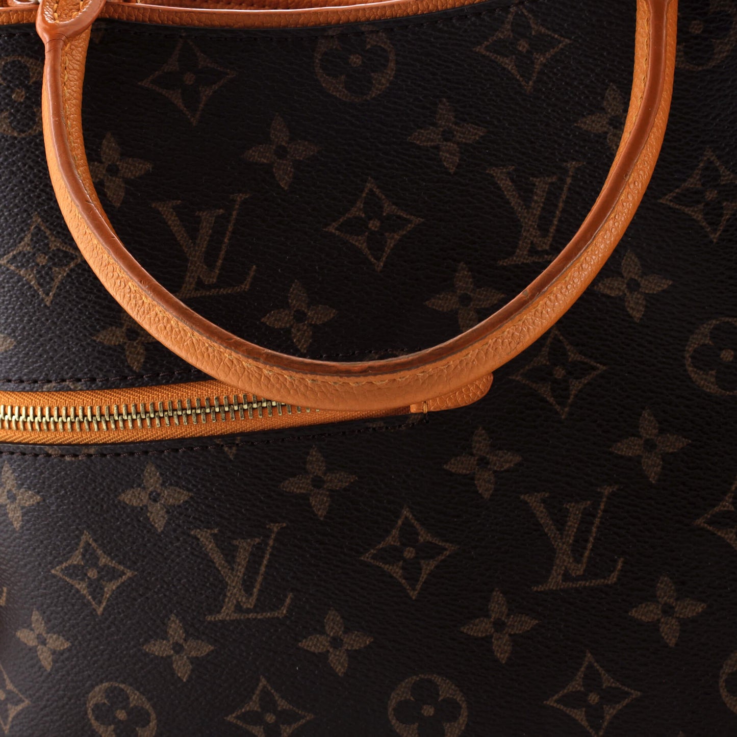 Popincourt NM Handbag Monogram Canvas with Leather MM