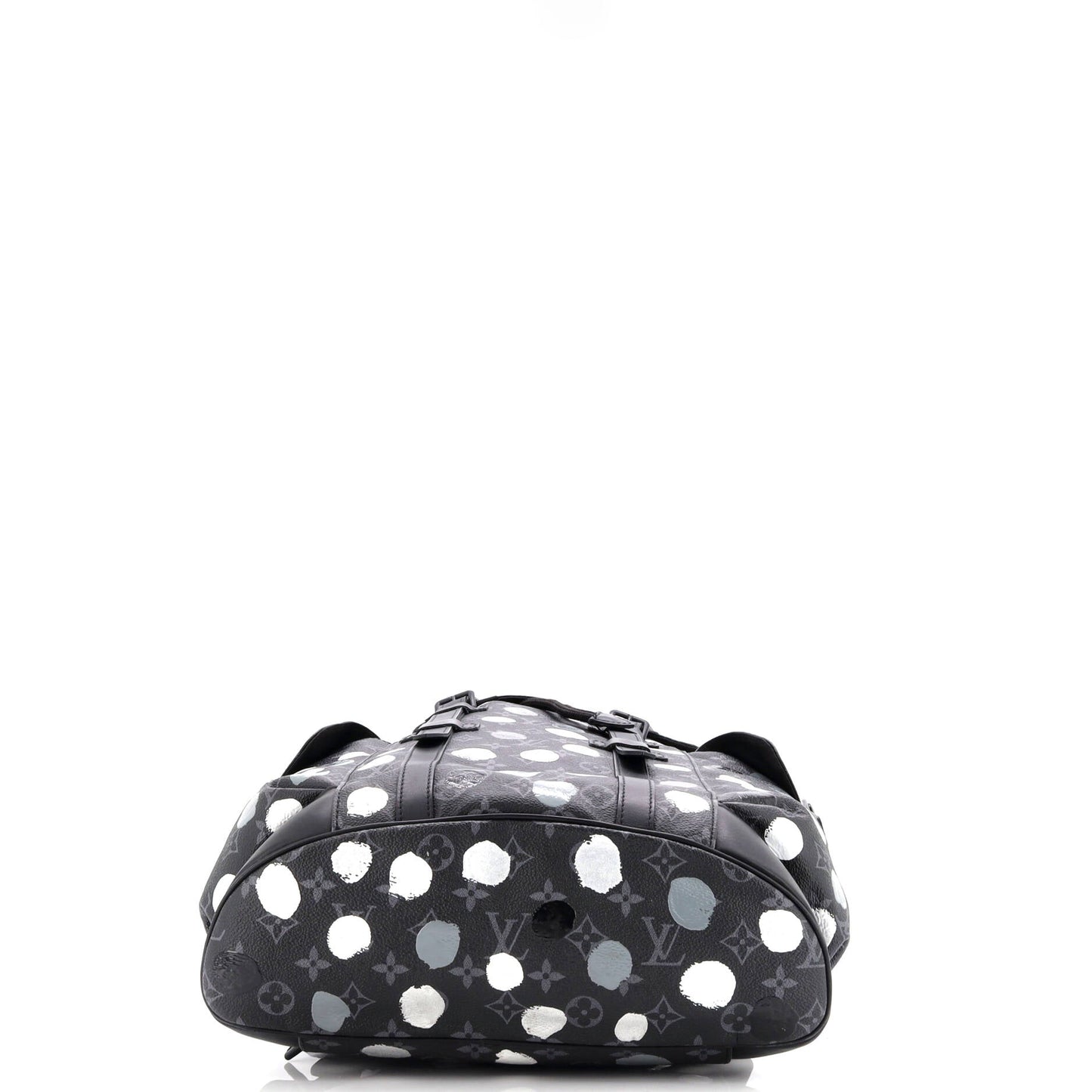 Christopher Backpack Yayoi Kusama Painted Dots Monogram Eclipse Canvas MM