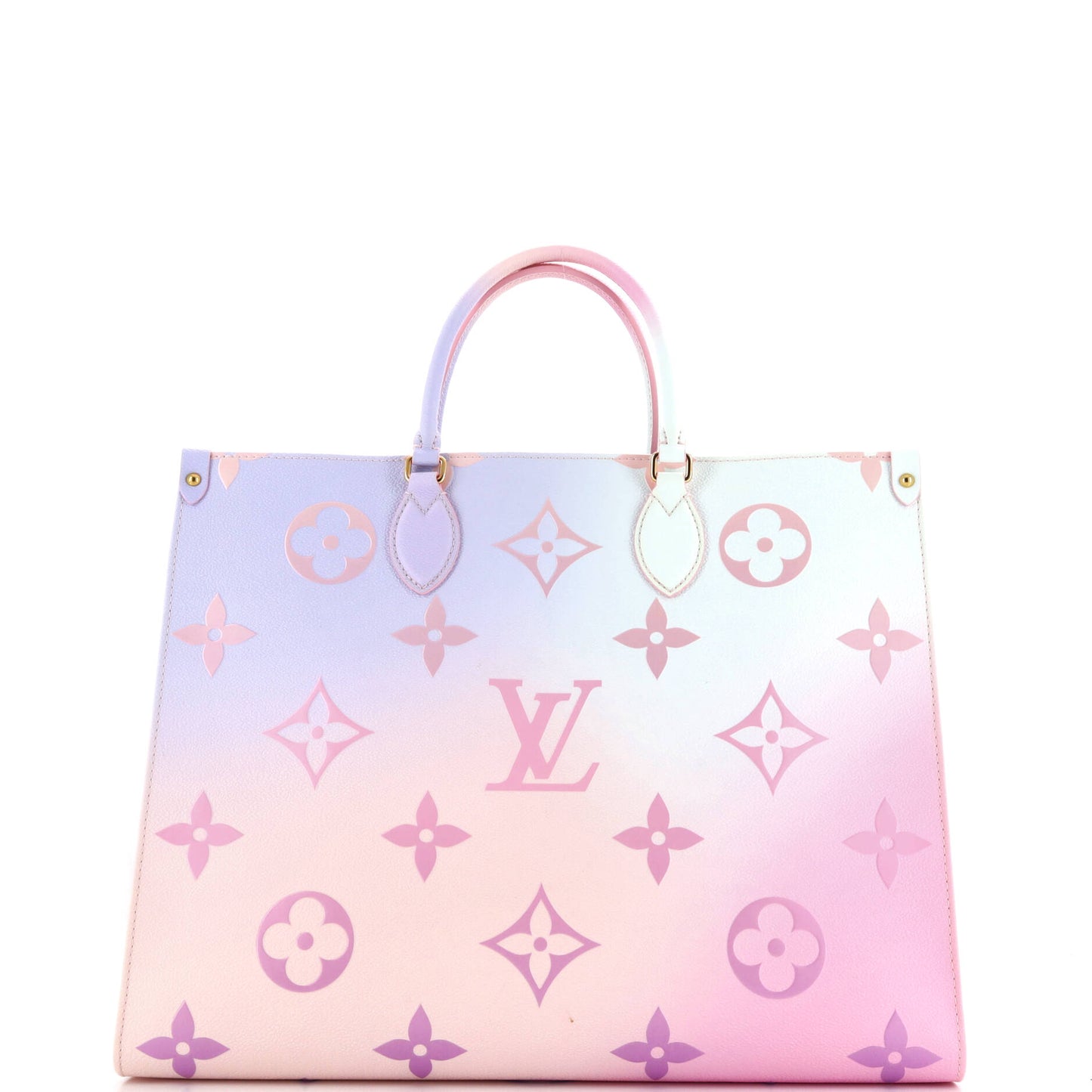 OnTheGo Tote Spring in the City Monogram Giant Canvas GM