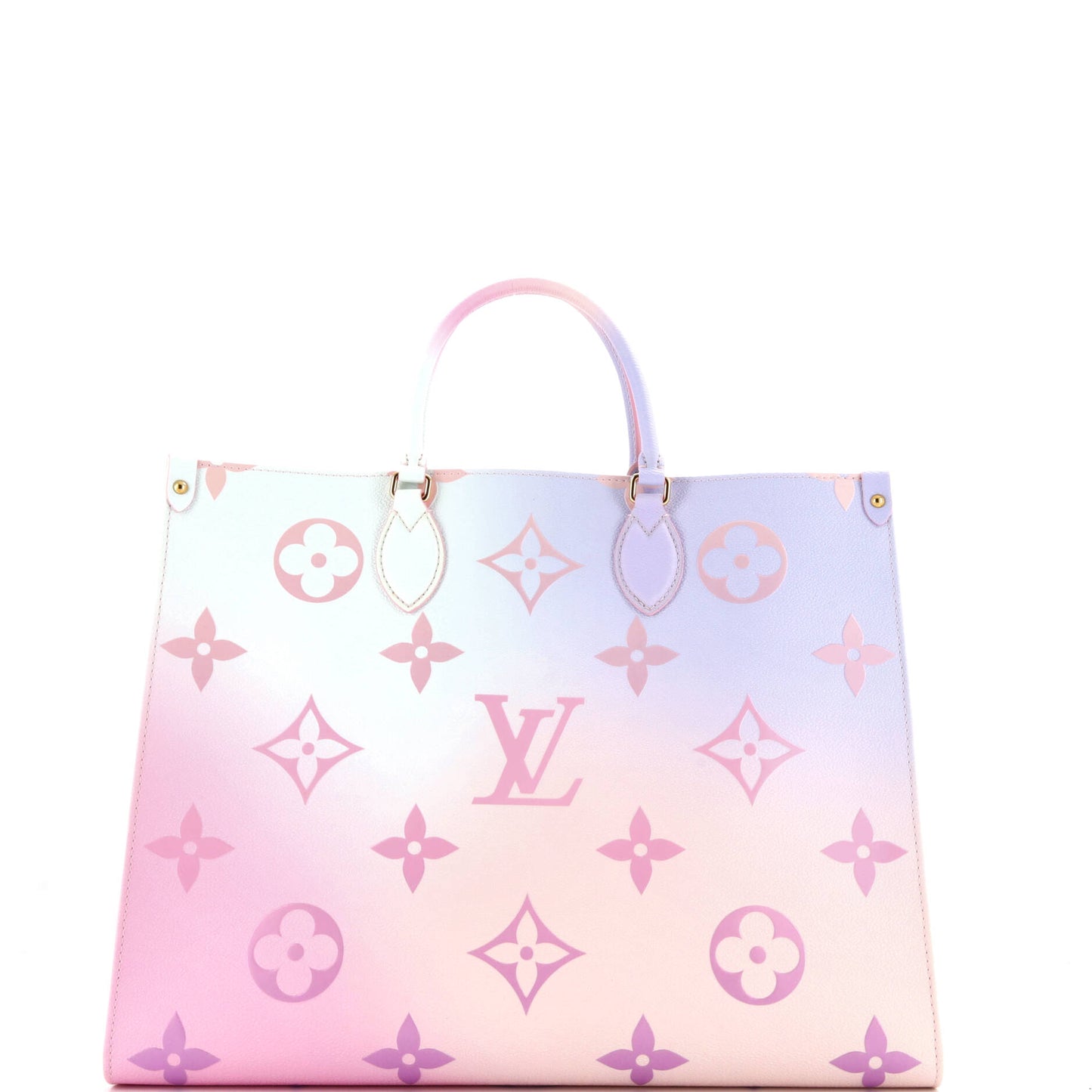 OnTheGo Tote Spring in the City Monogram Giant Canvas GM