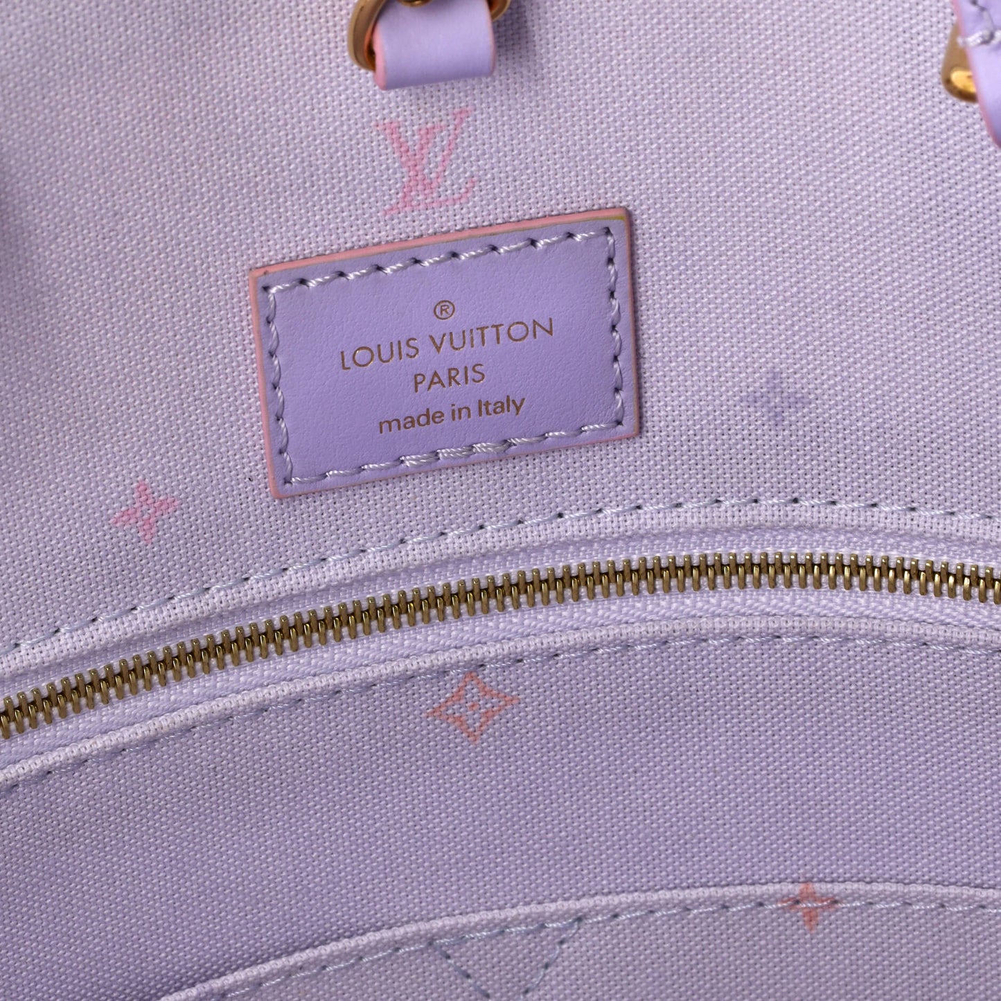 OnTheGo Tote Spring in the City Monogram Giant Canvas GM