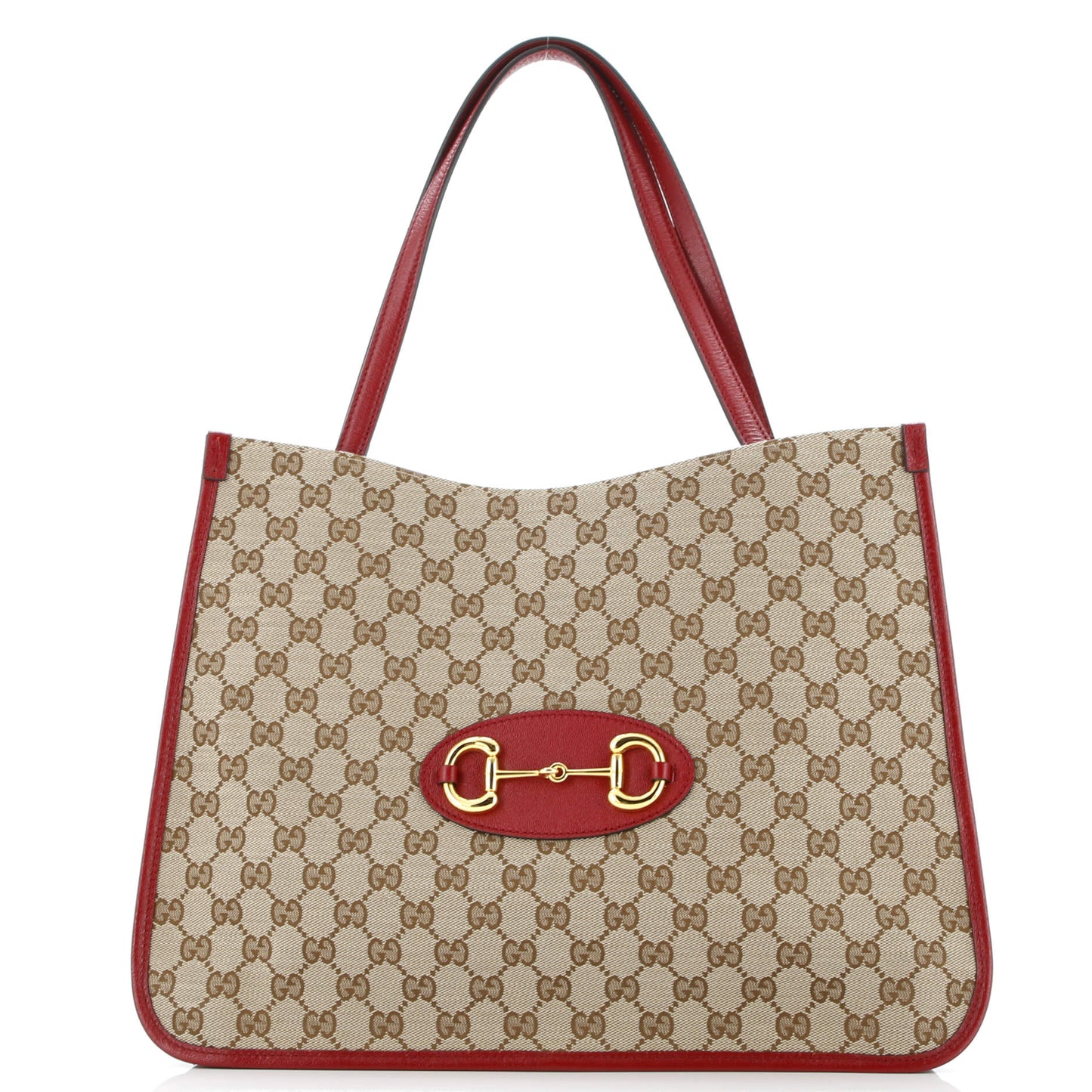 Horsebit 1955 Tote GG Canvas with Leather Medium