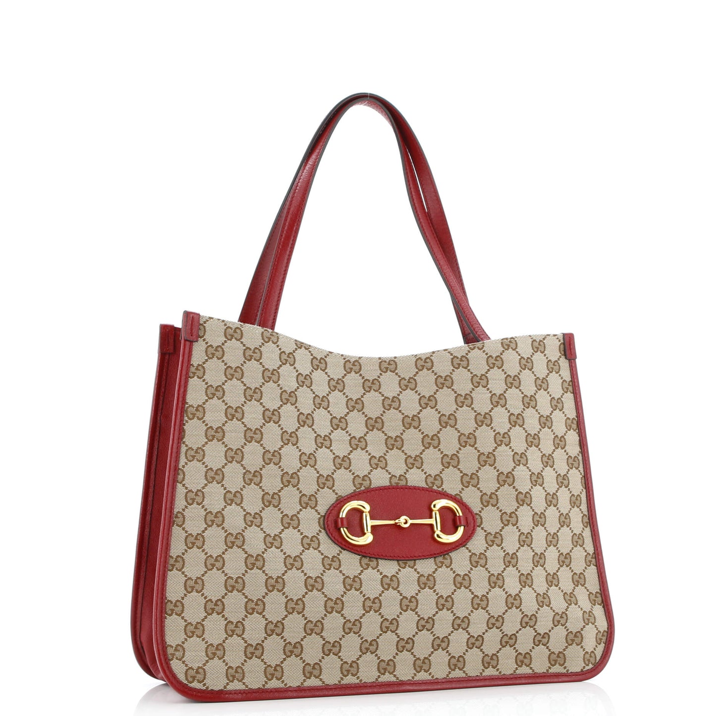 Horsebit 1955 Tote GG Canvas with Leather Medium