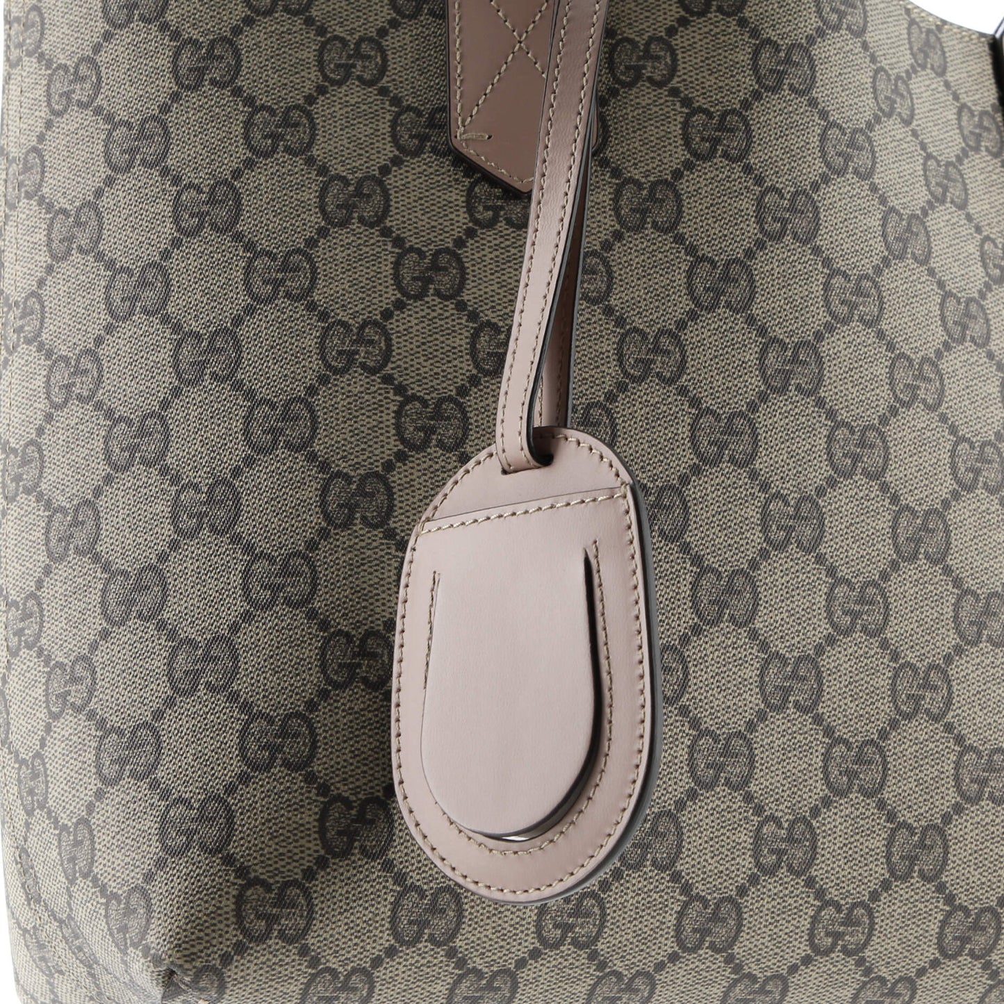 Reversible Tote GG Print Leather Small