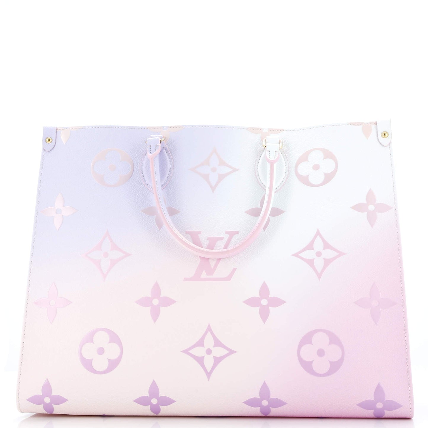 OnTheGo Tote Spring in the City Monogram Giant Canvas GM