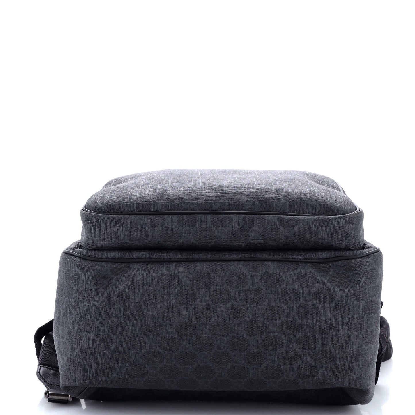 Zip Pocket Backpack GG Coated Canvas Medium