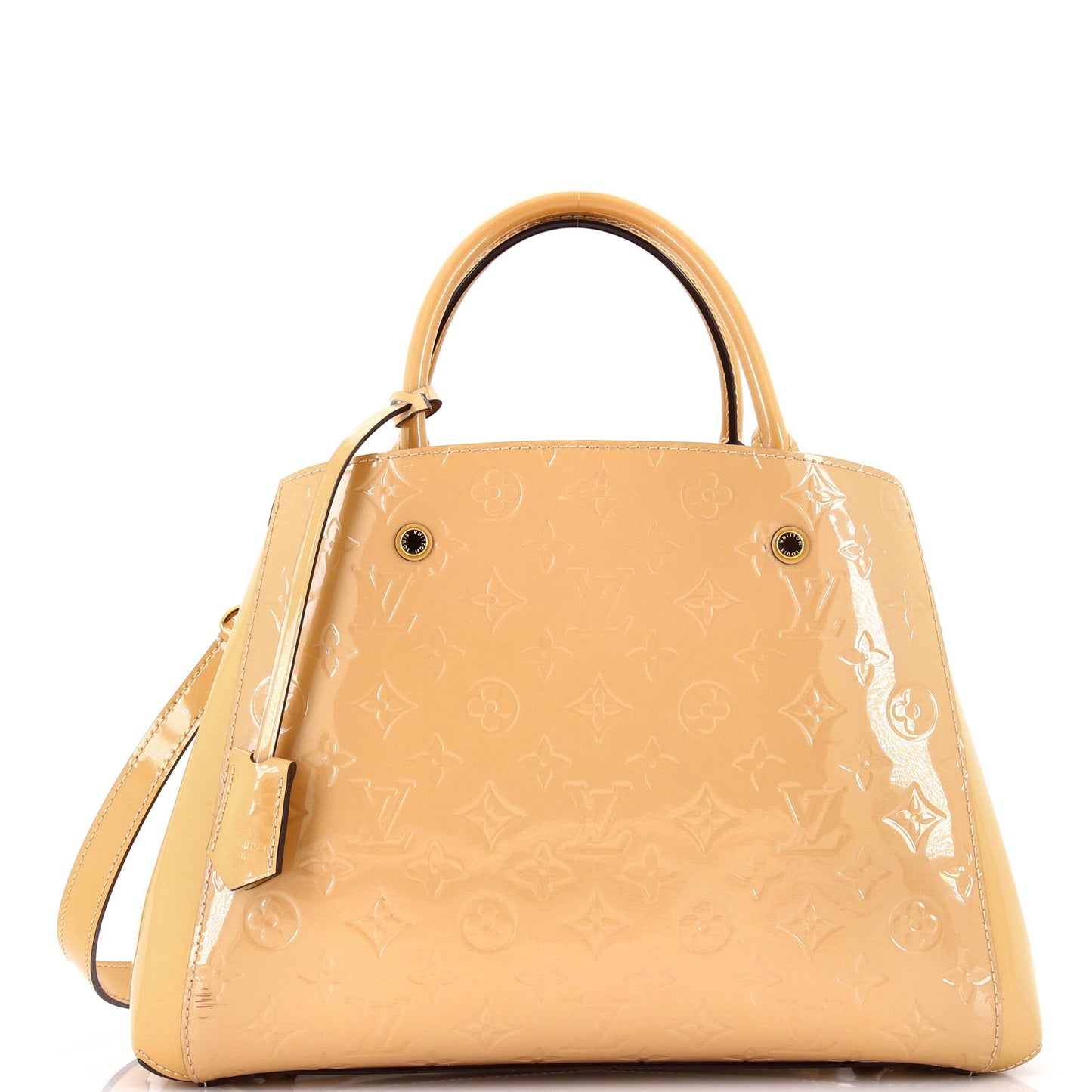 Montaigne Handbag Monogram Vernis MM