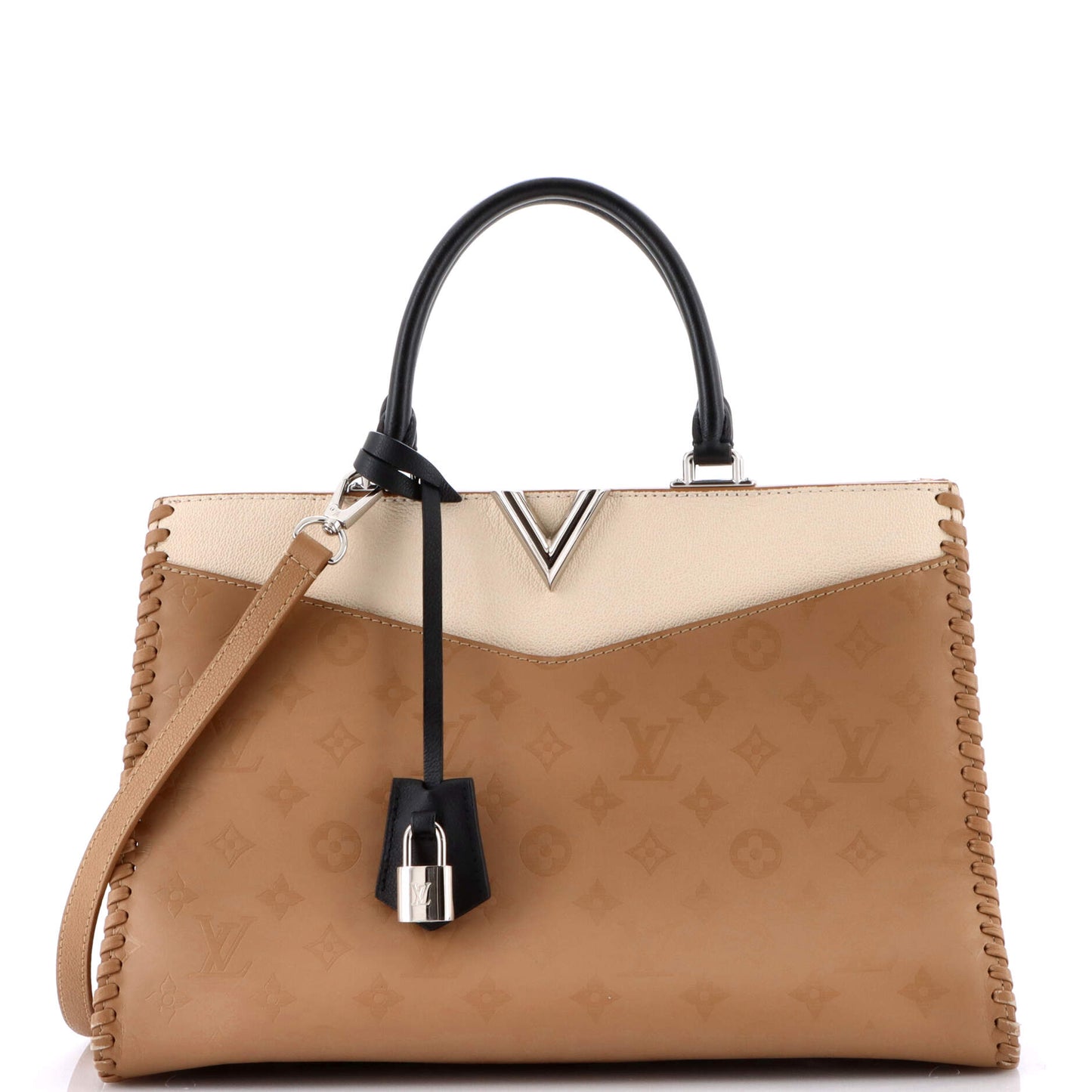 Very Zipped Tote Monogram Leather