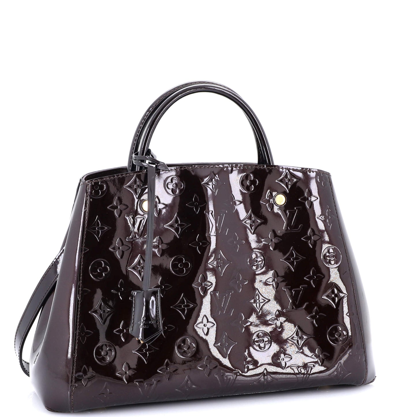 Montaigne Handbag Monogram Vernis MM