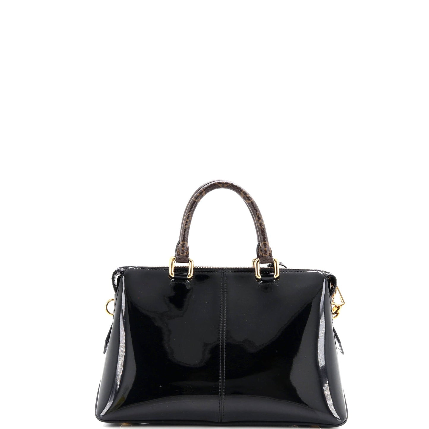 Miroir Handbag Vernis with Monogram Canvas