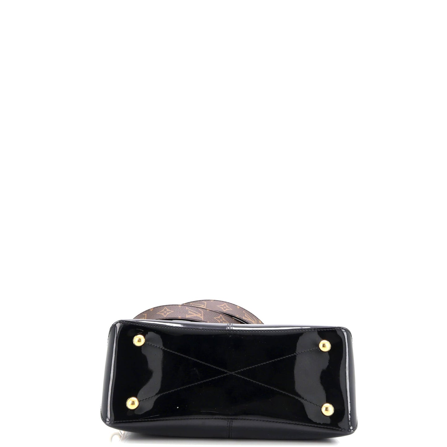 Miroir Handbag Vernis with Monogram Canvas