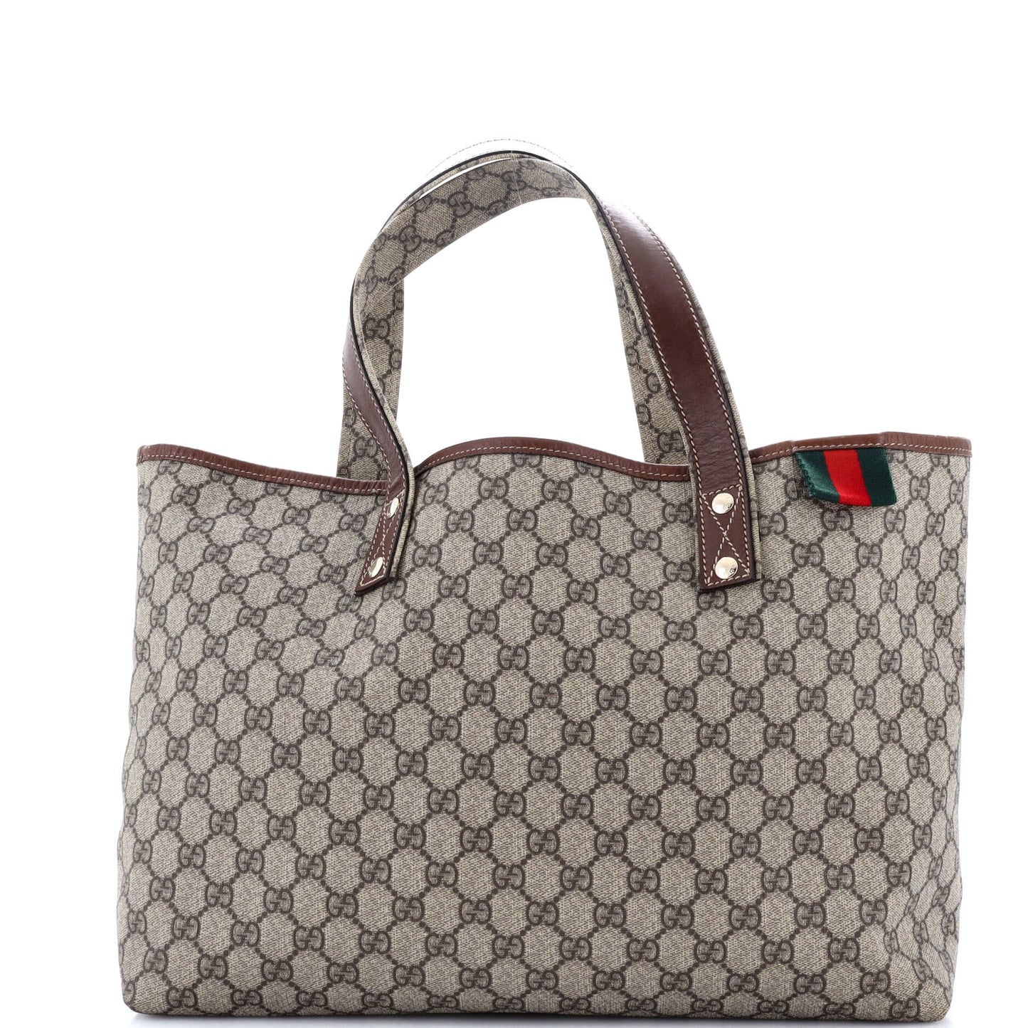 Web Loop Tote GG Coated Canvas Medium