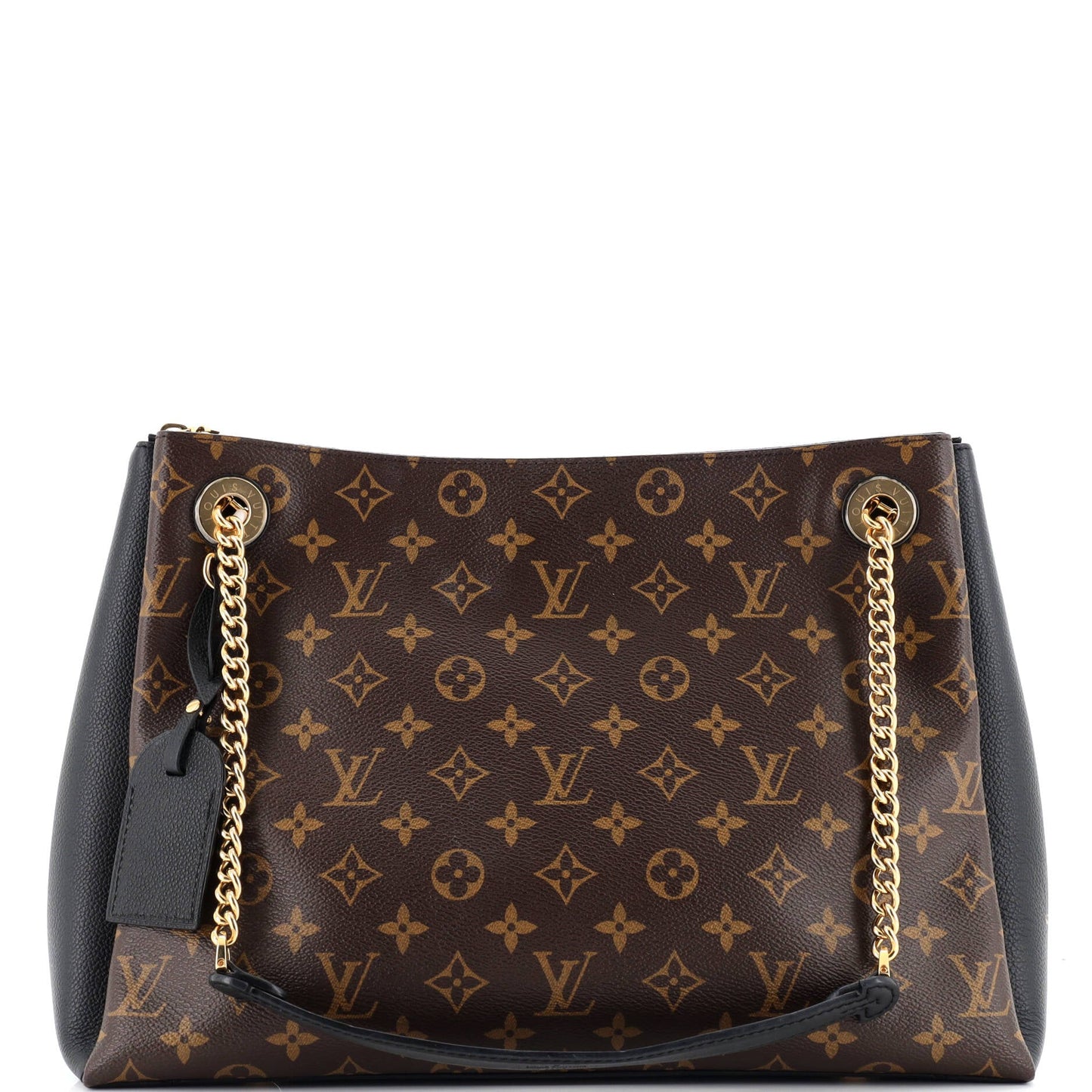 Surene Handbag Monogram Canvas with Leather MM