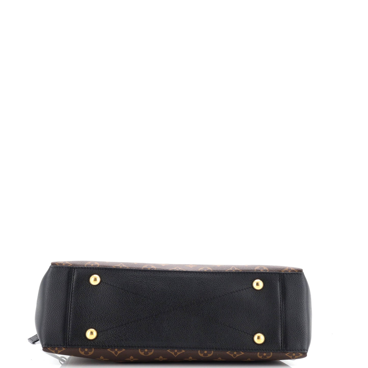 Surene Handbag Monogram Canvas with Leather MM