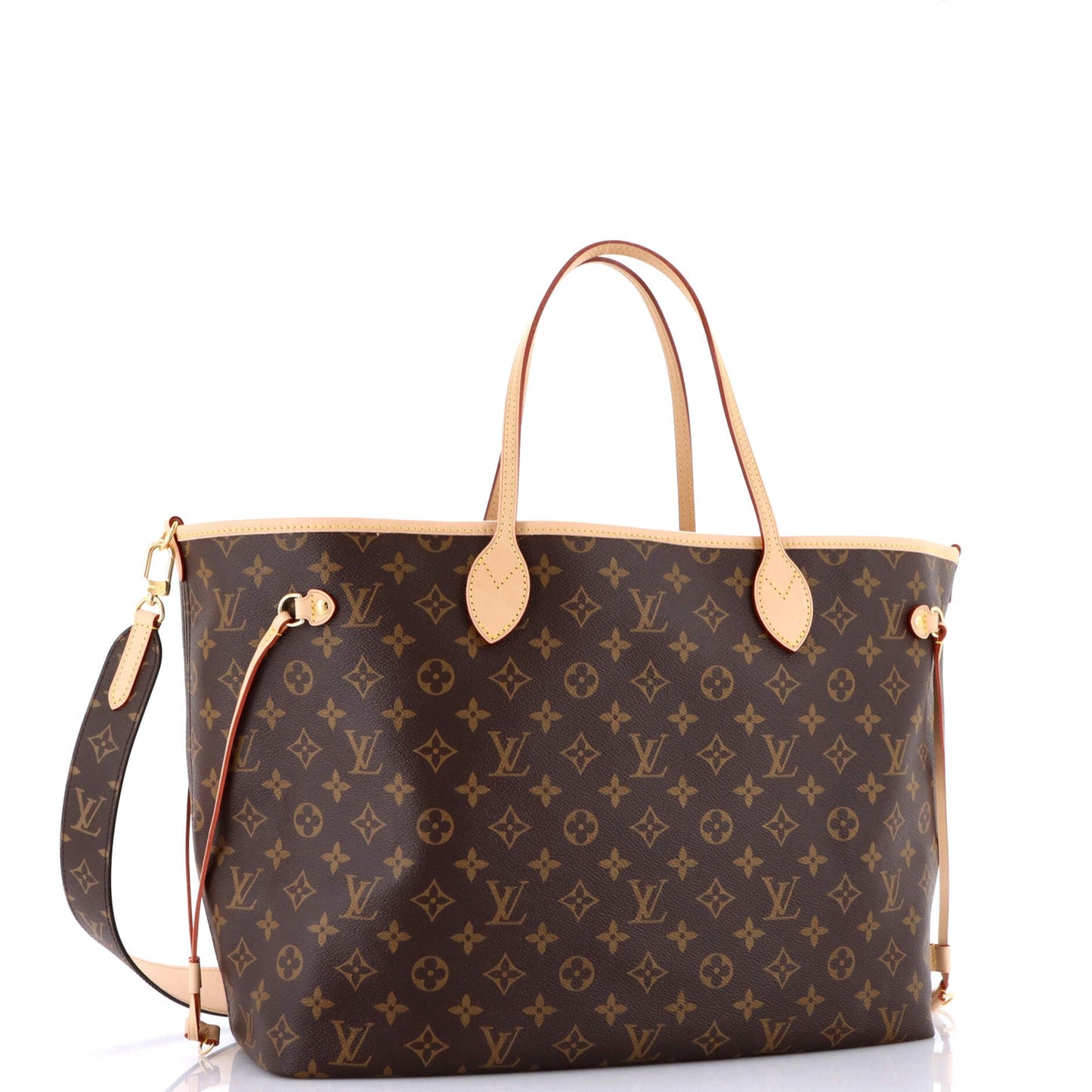 Neverfull Bandouliere Inside Out Monogram Canvas with Leather GM