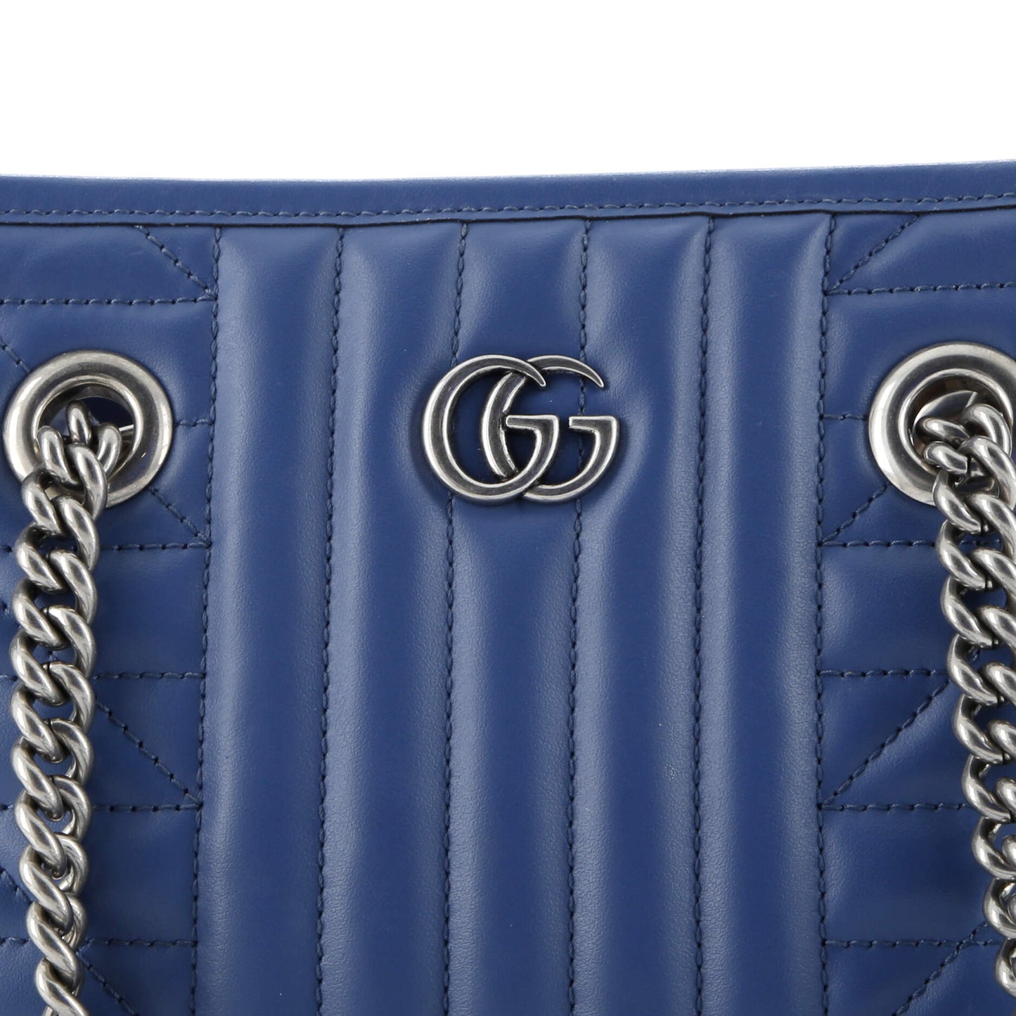 GG Marmont Aria Chain Shopping Tote Mixed Matelasse Leather Medium