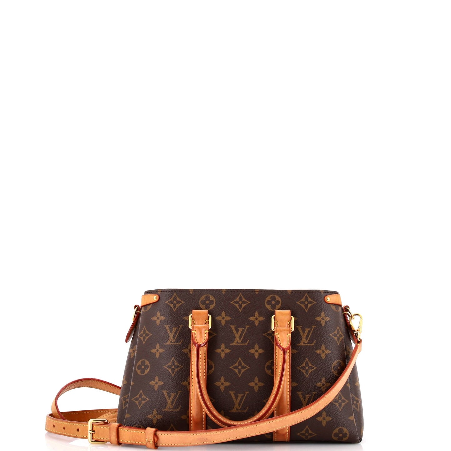 Soufflot Tote Monogram Canvas with Leather BB