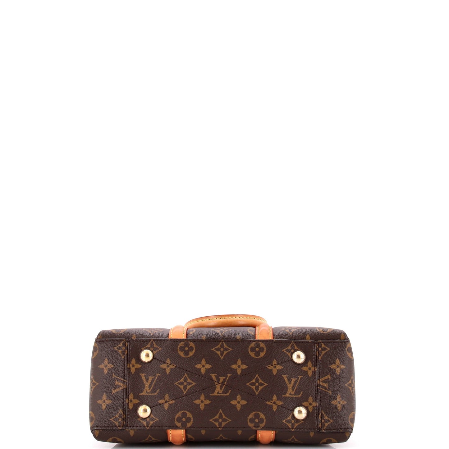 Soufflot Tote Monogram Canvas with Leather BB