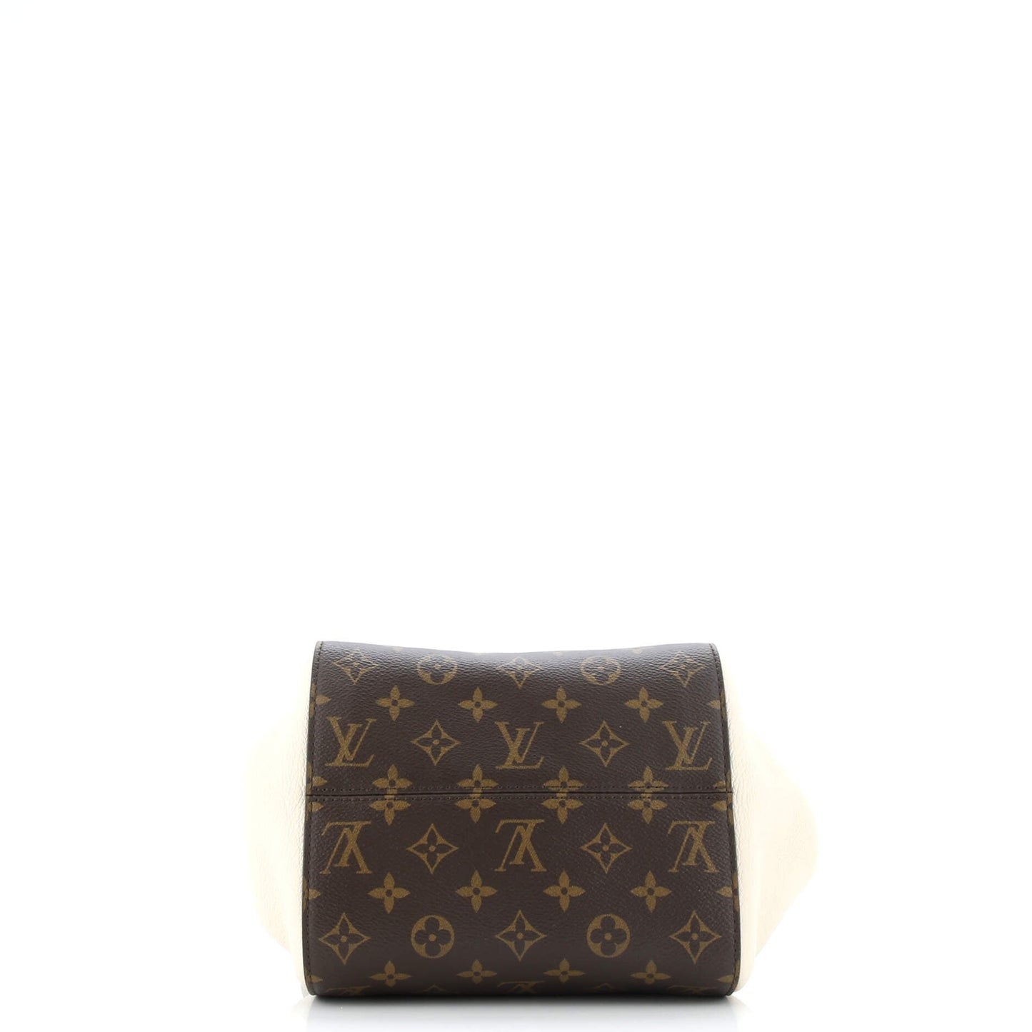 Fold Tote Monogram Canvas and Leather PM