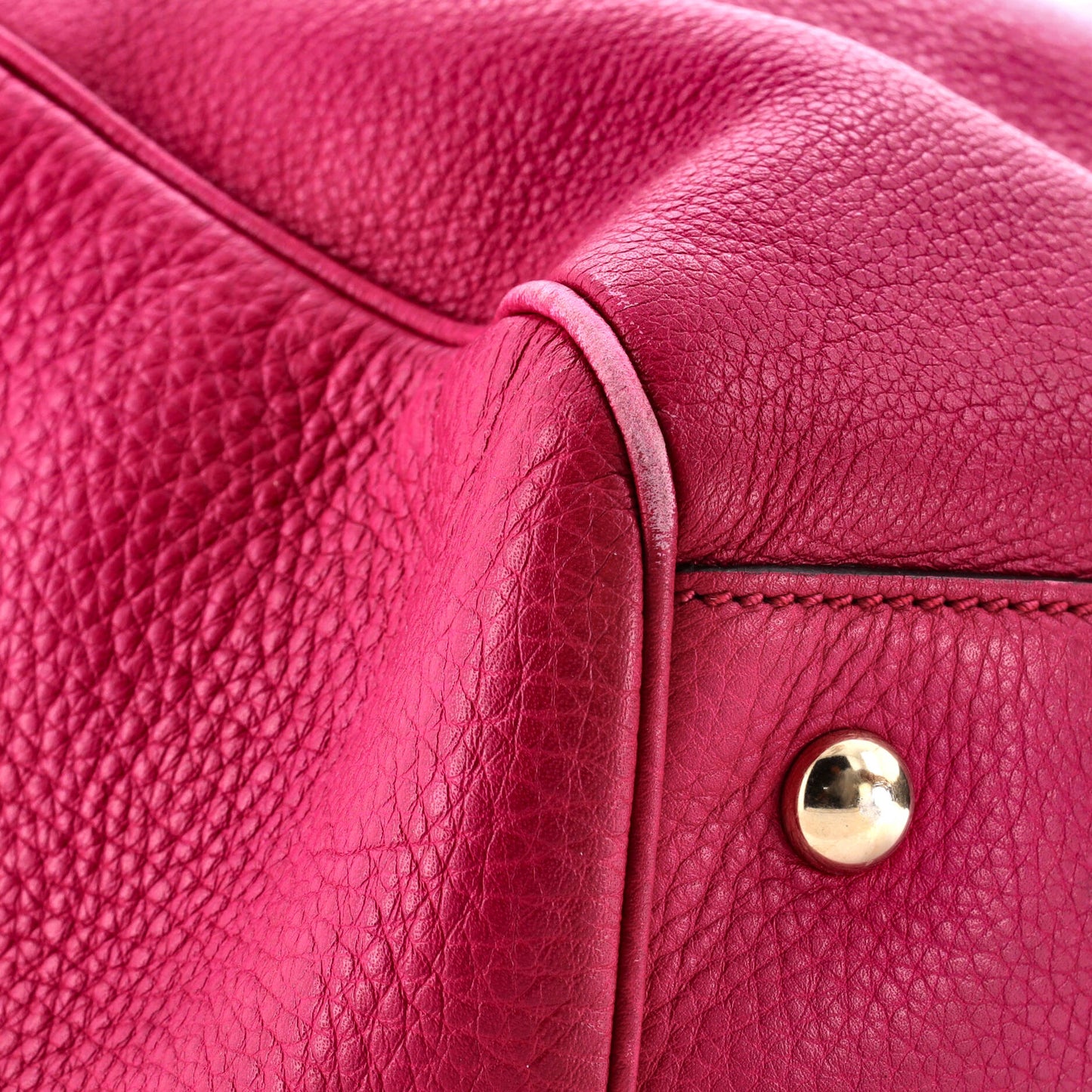 Bamboo Shopper Tote Leather Large