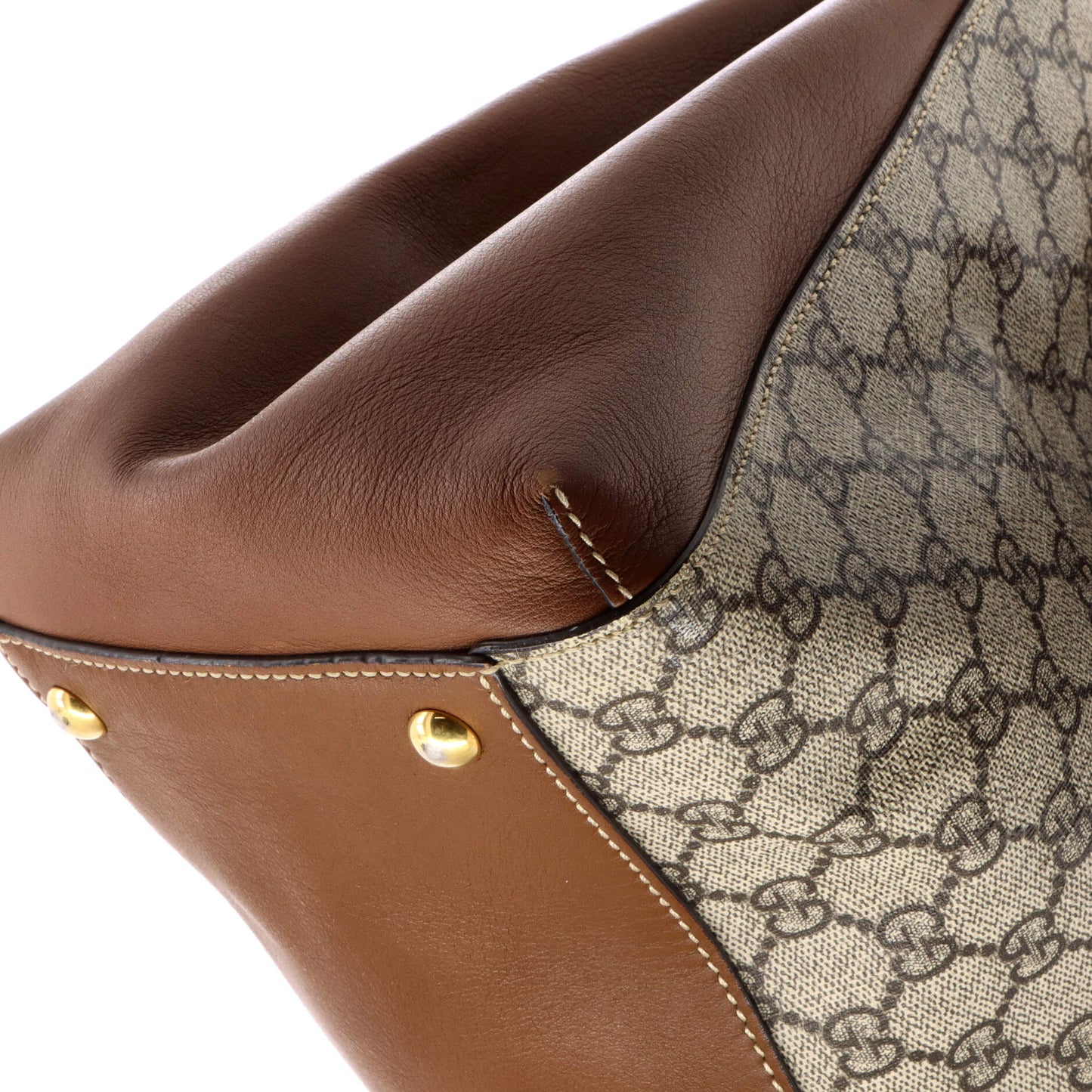 Convertible Tote GG Coated Canvas with Leather Medium