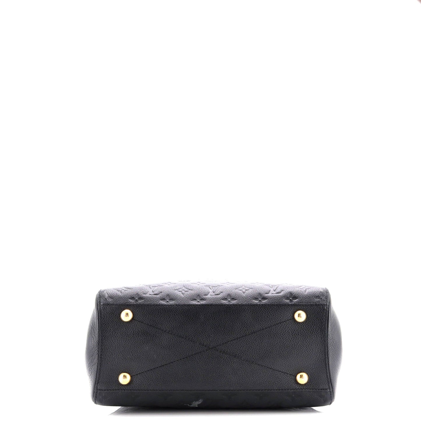 Montaigne Handbag Monogram Empreinte Leather MM