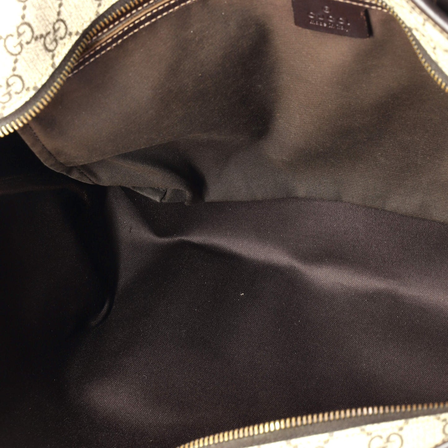 Plus Tote GG Coated Canvas with Leather Large