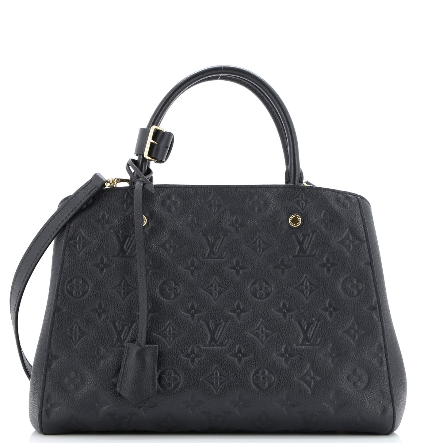 Montaigne Handbag Monogram Empreinte Leather MM