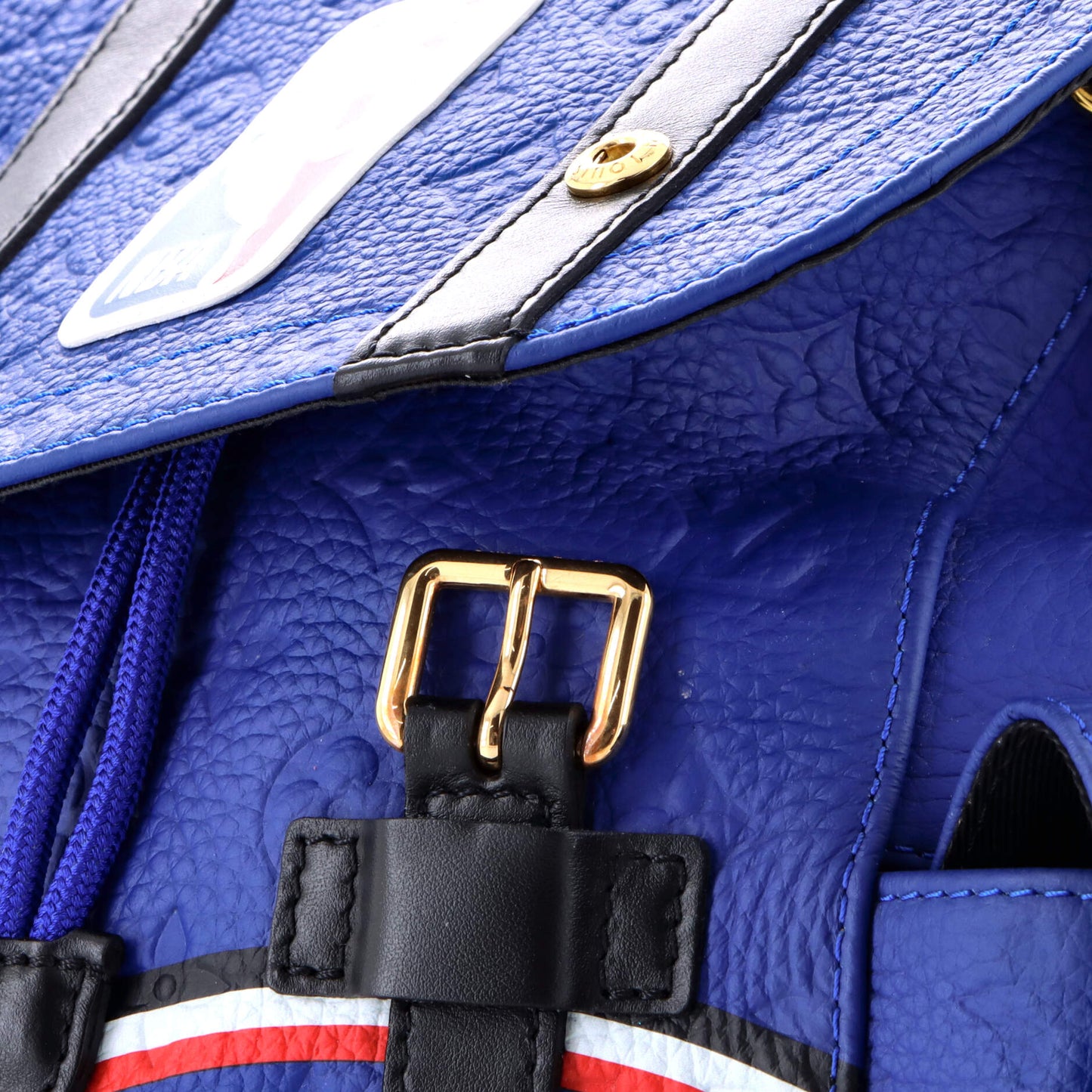 x NBA Christopher Backpack Printed Monogram Taurillon Leather MM