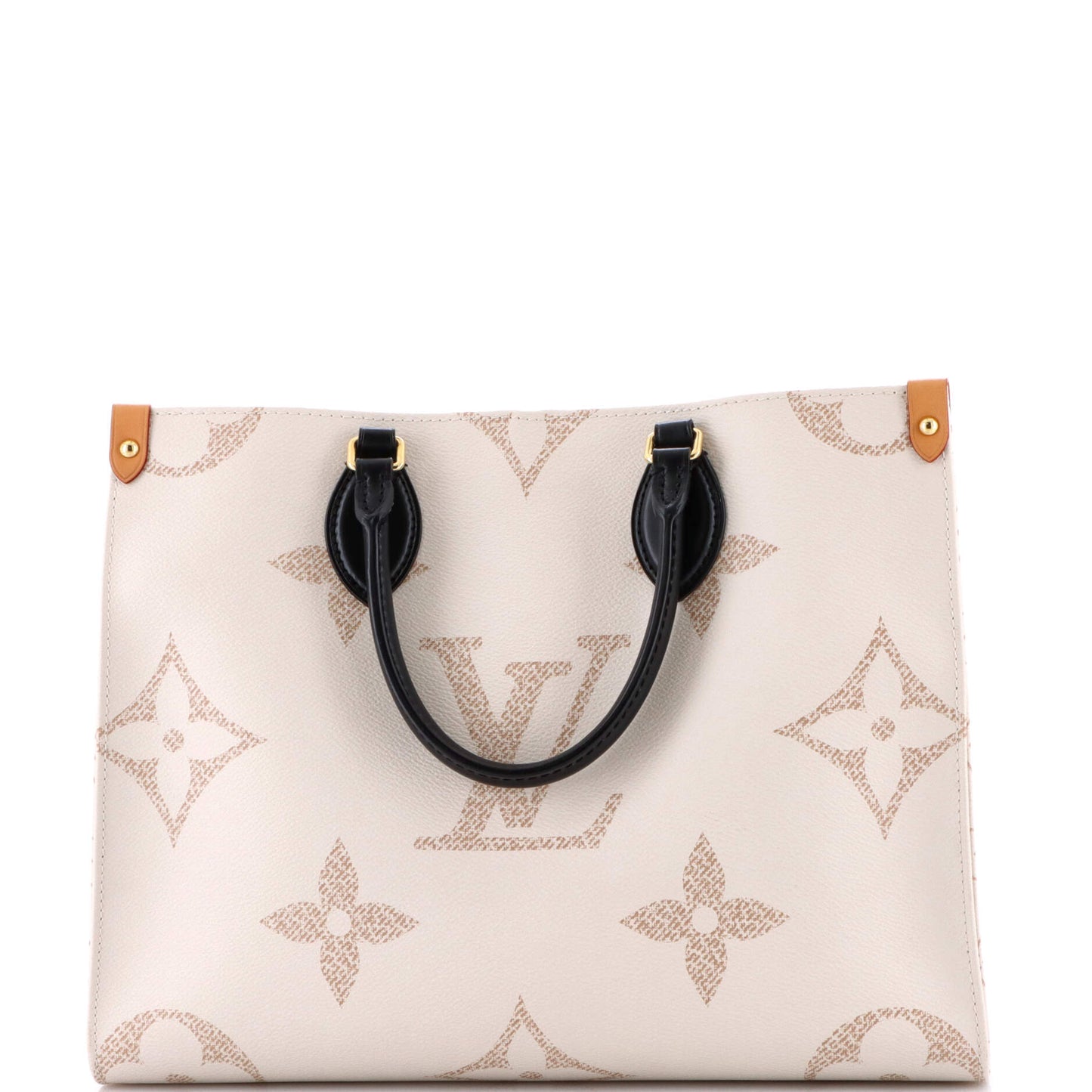 OnTheGo Tote Monogram Dune Canvas MM