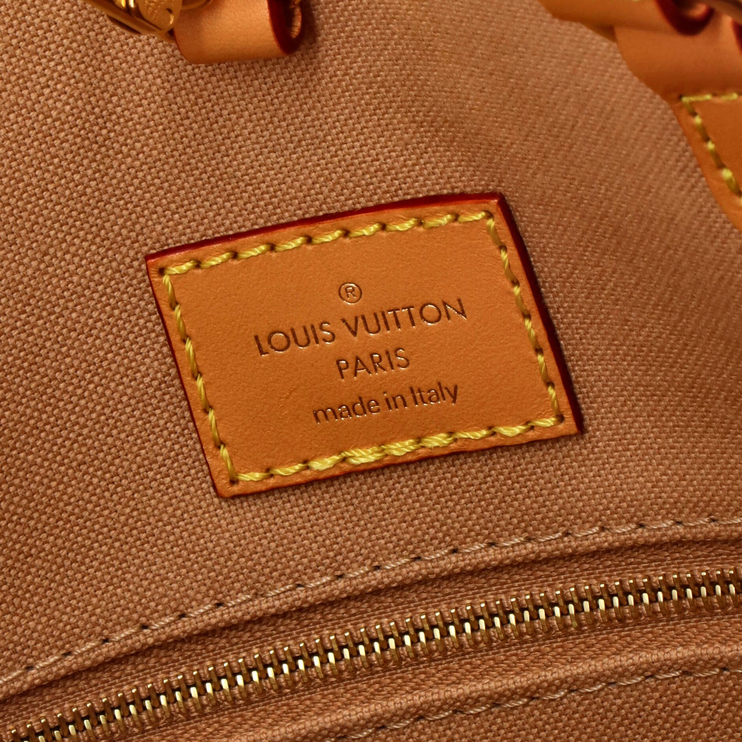 OnTheGo Tote Monogram Dune Canvas MM