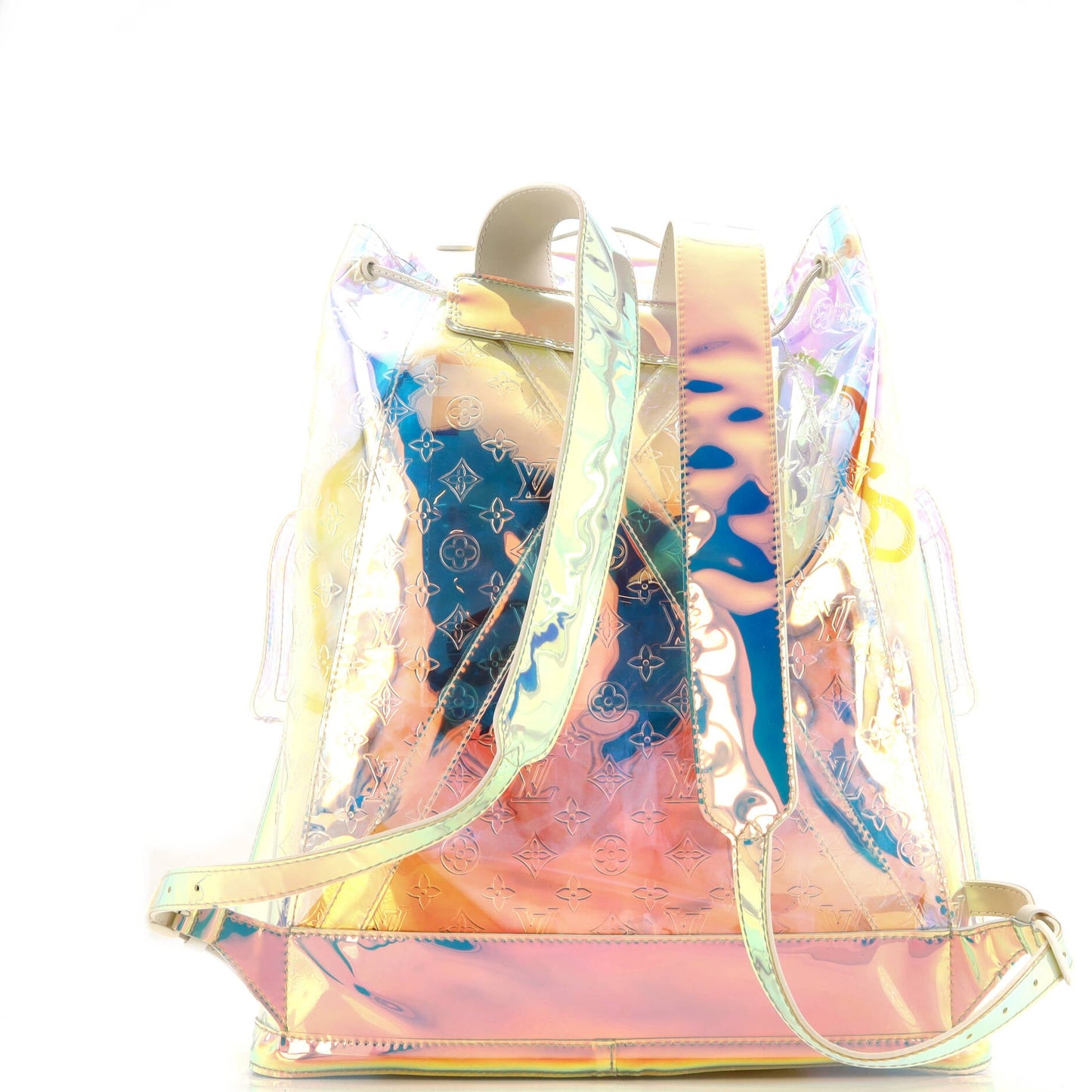 Christopher Backpack Limited Edition Monogram Prism PVC GM