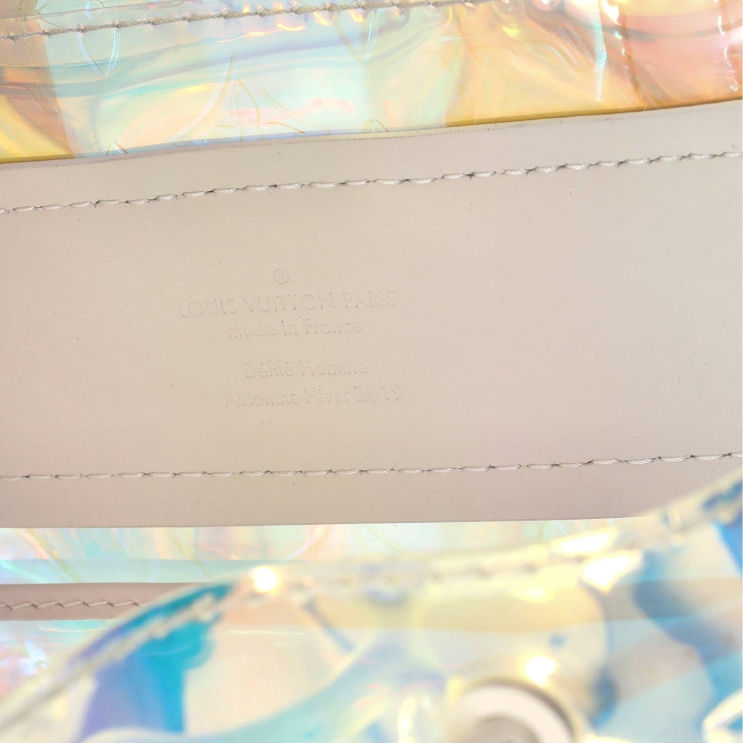 Christopher Backpack Limited Edition Monogram Prism PVC GM