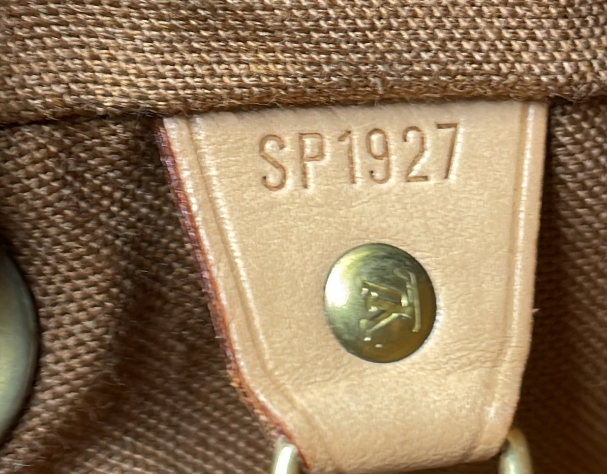 Vintage Montsouris Backpack Monogram Canvas MM
