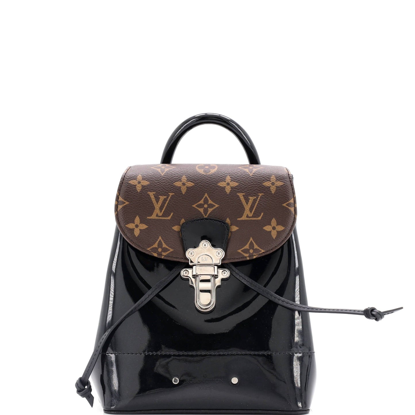 Hot Springs Backpack Vernis with Monogram Canvas