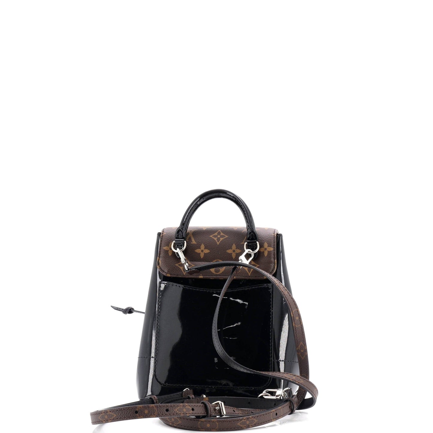 Hot Springs Backpack Vernis with Monogram Canvas