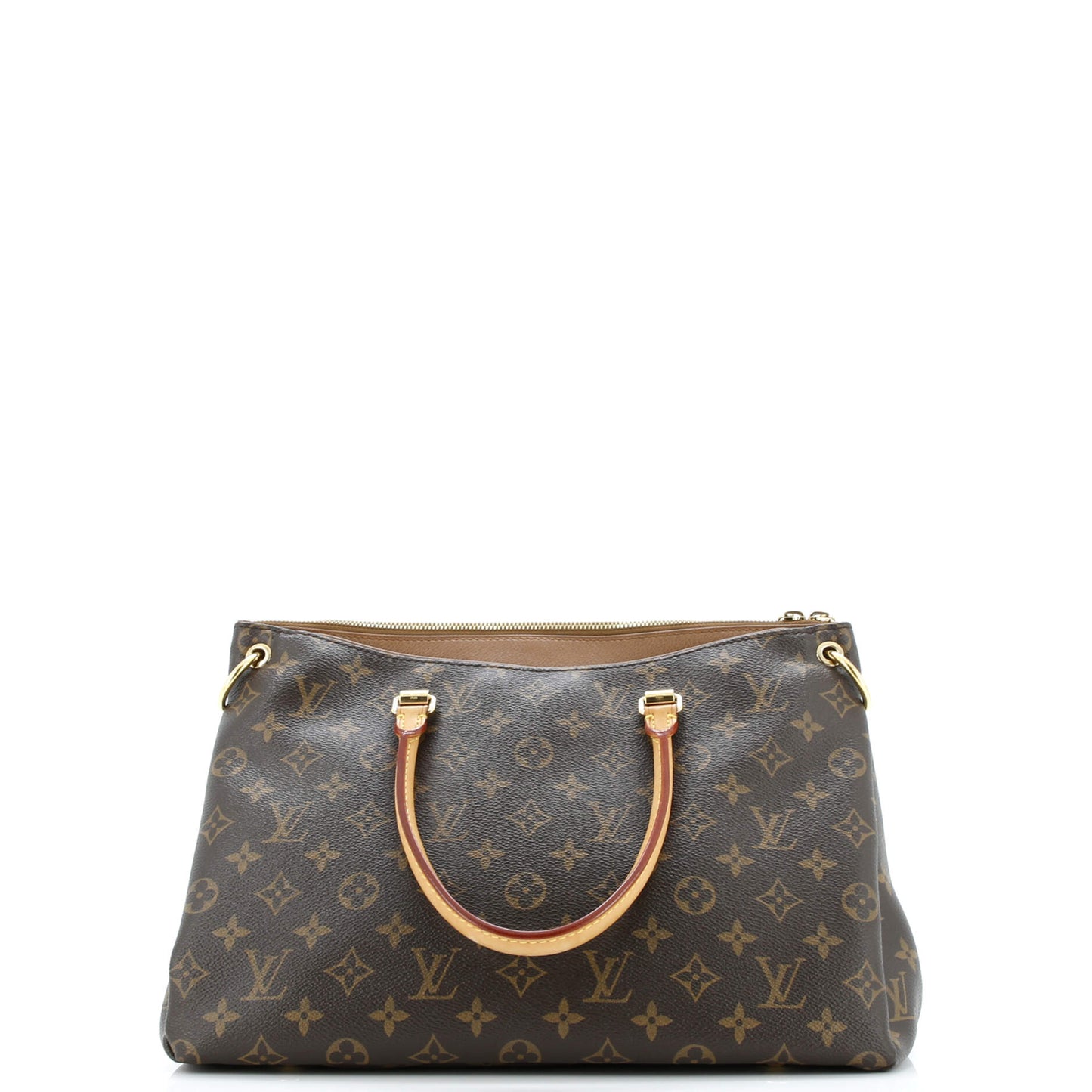 Pallas Tote Monogram Canvas with Leather