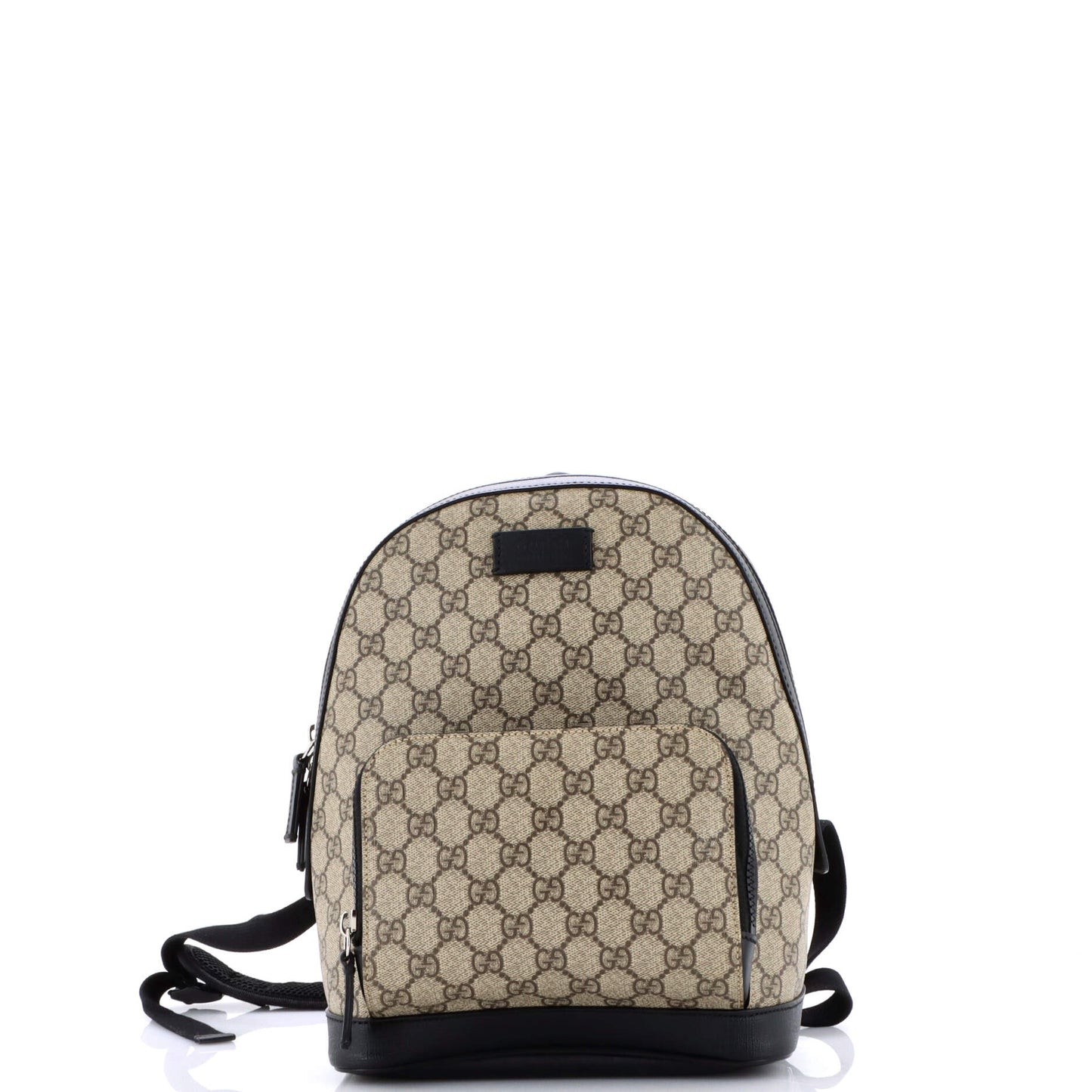 Zip Pocket Backpack GG Coated Canvas Small